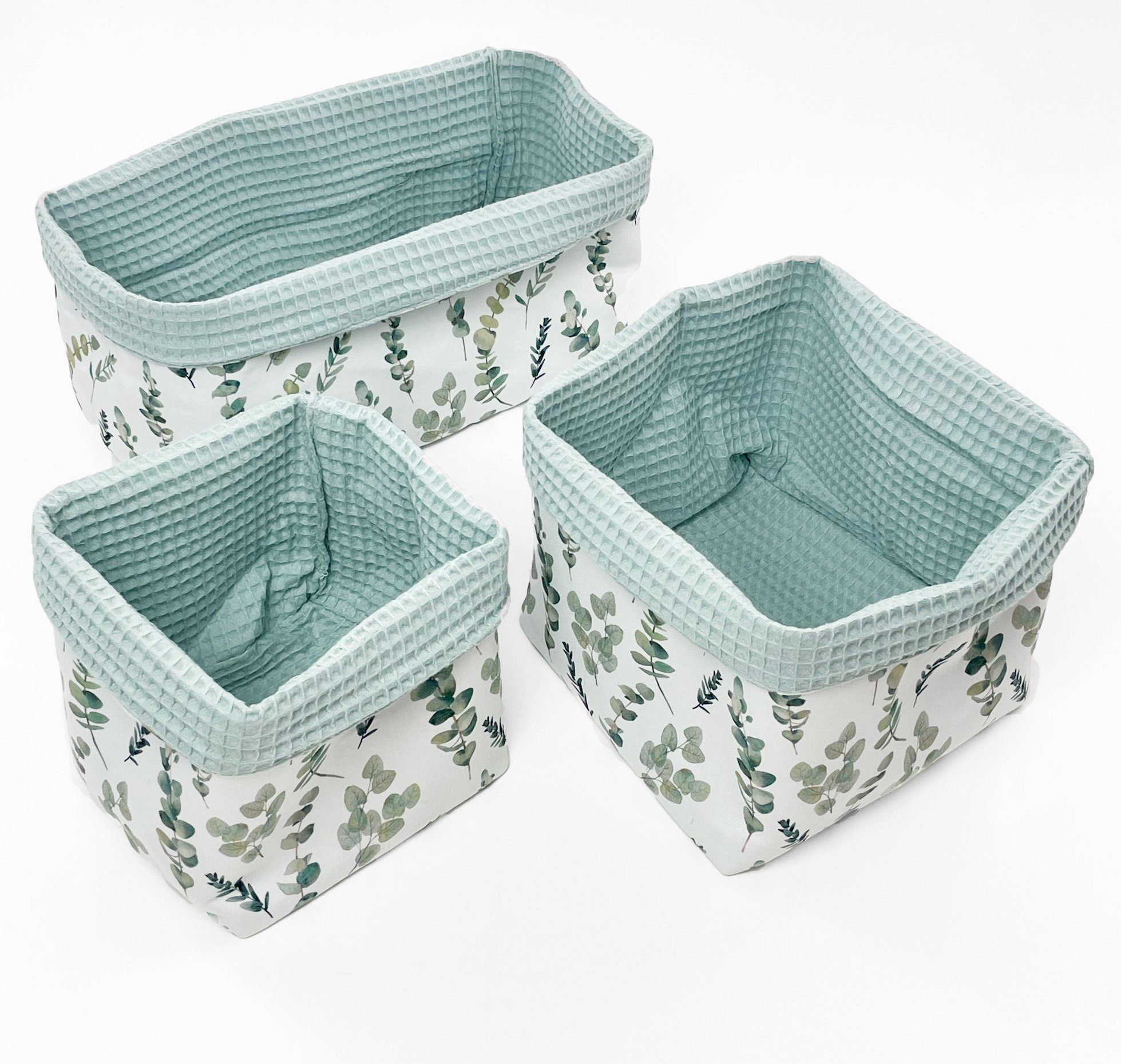 BABEES Organizer Aufbewahrungskorb Wickeltisch Baby, Körbchen Set 3, Organi günstig online kaufen