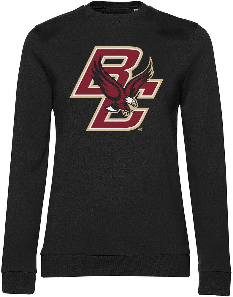 Boston College Rundhalspullover Boston College Girly Sweatshirt