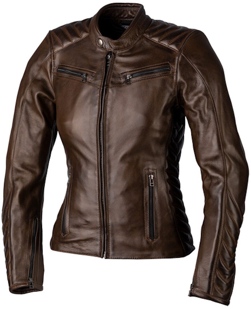 RST Motorradjacke Roadster 3 Damen Motorrad Lederjacke protektoren