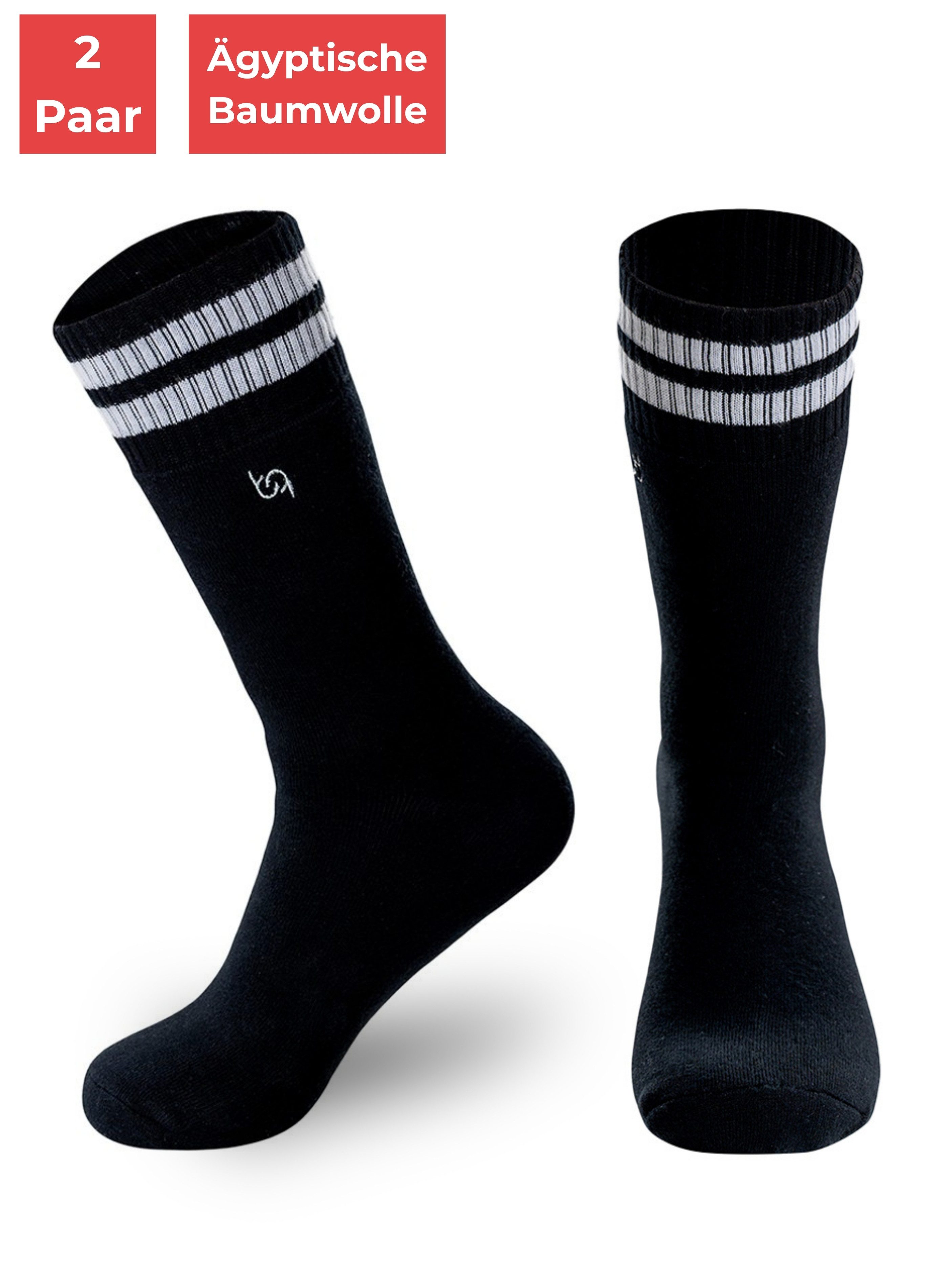 beqem Thermosocken (2-Paar Unisex) Ägyptische Baumwolle, vollflächige Polsterung