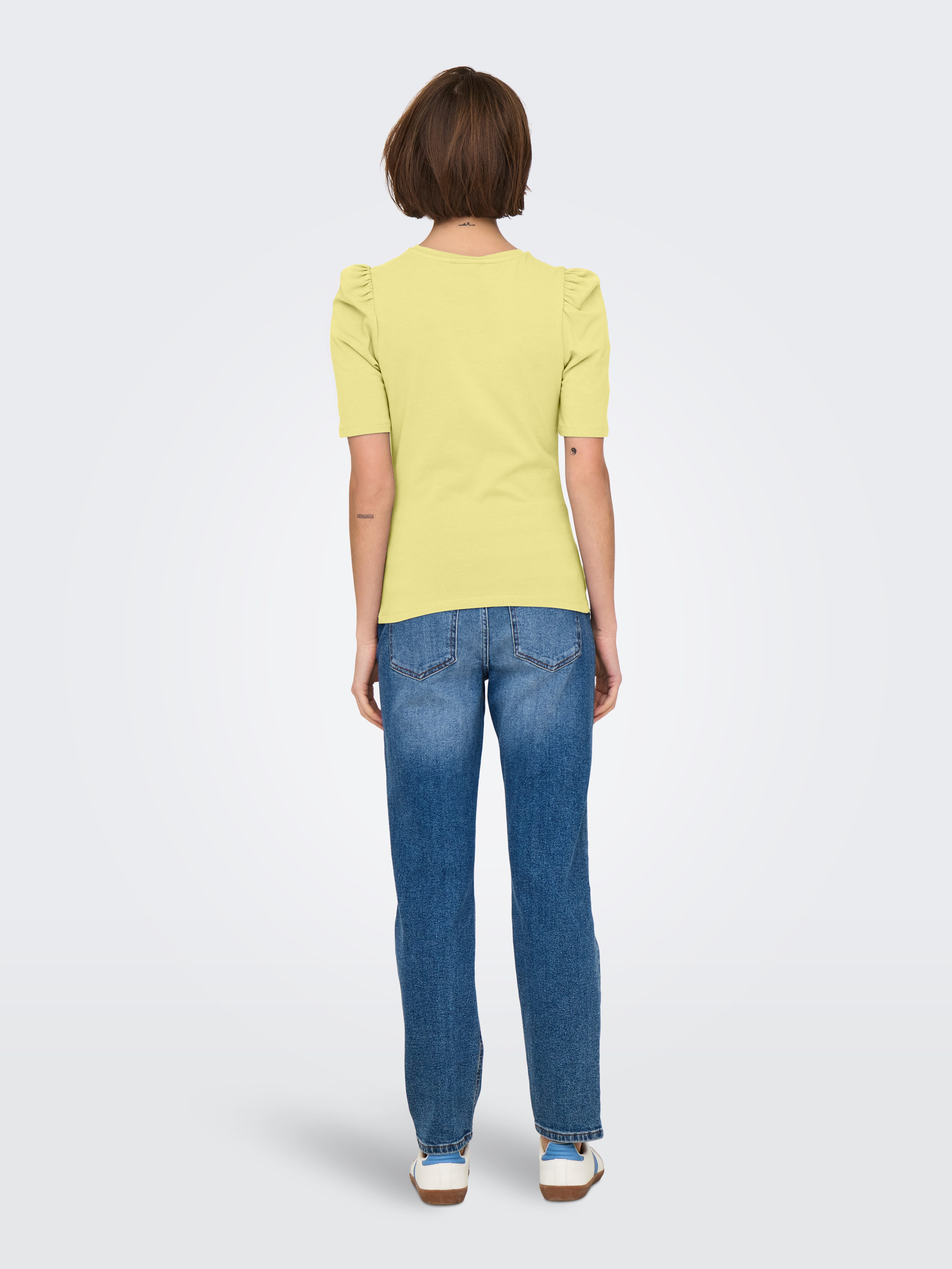 ONLY Kurzarmshirt ONLLIVE LOVE 2/4 PUFFTOP JRS NOOS