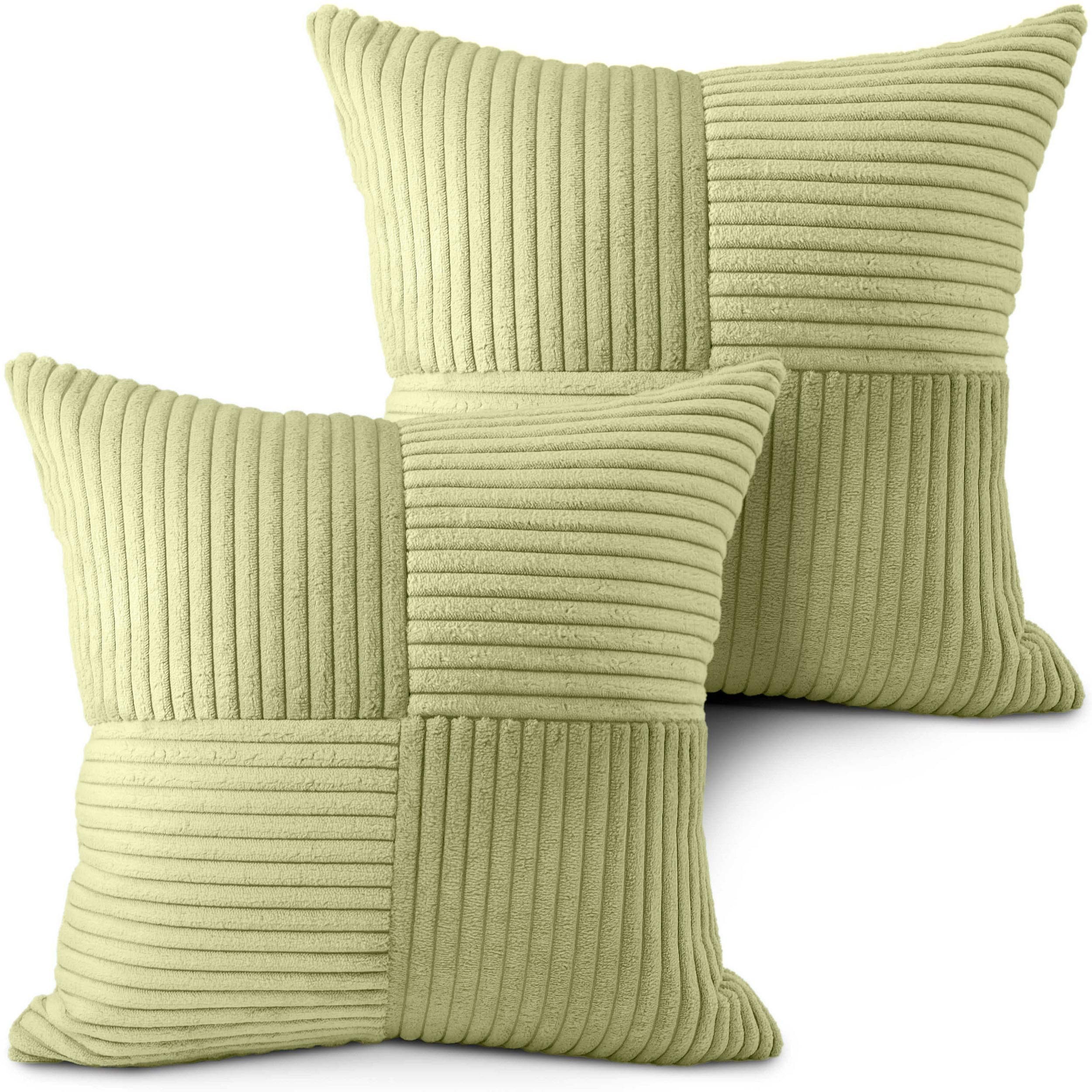 Amilian Kissenbezüge - 2er Set Kissenhüllen - Zierkissenbezüge - Kissenbezu günstig online kaufen