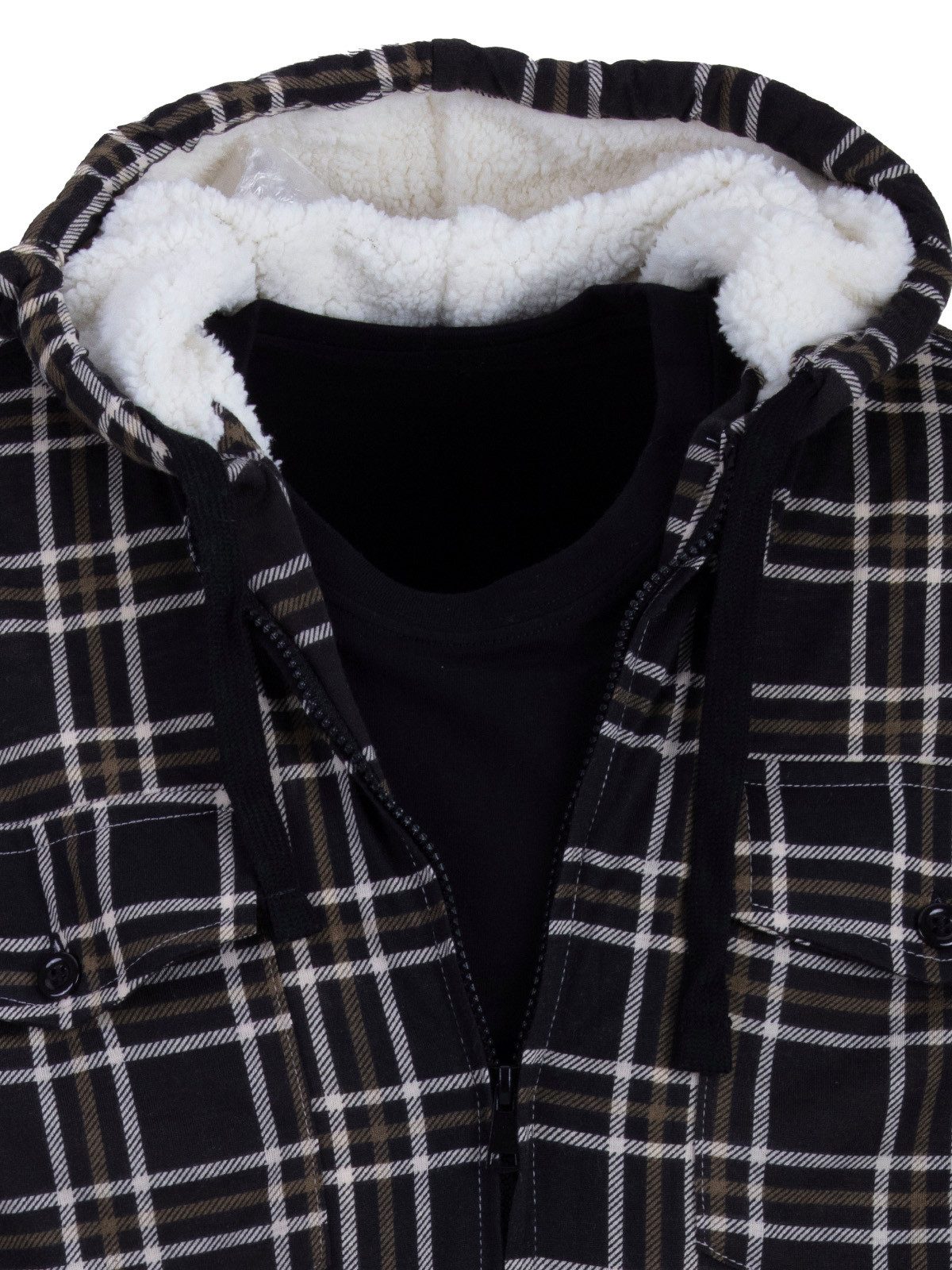 Henry Terre Arbeitsjacke Thermojacke Hoodie Holzfällerjacke (HT) – Bild 5 von 5