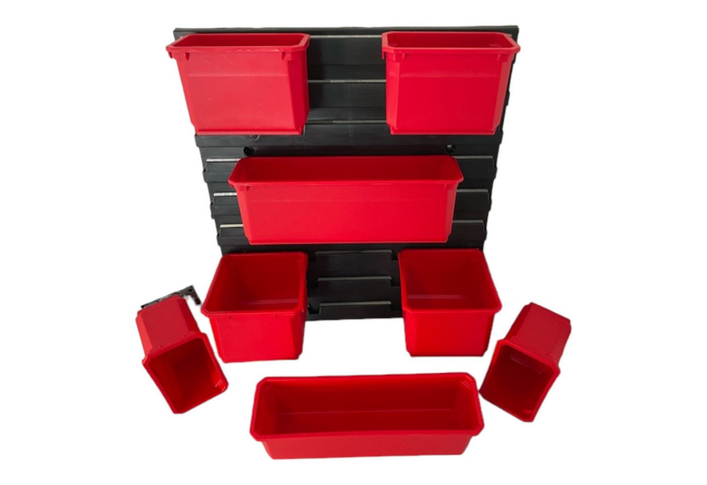 Thumbnail - QBRICK System Werkzeugkoffer Container Set Nr. 7 Werkstattwand 39 x 35 cm mit 8 Behältern
