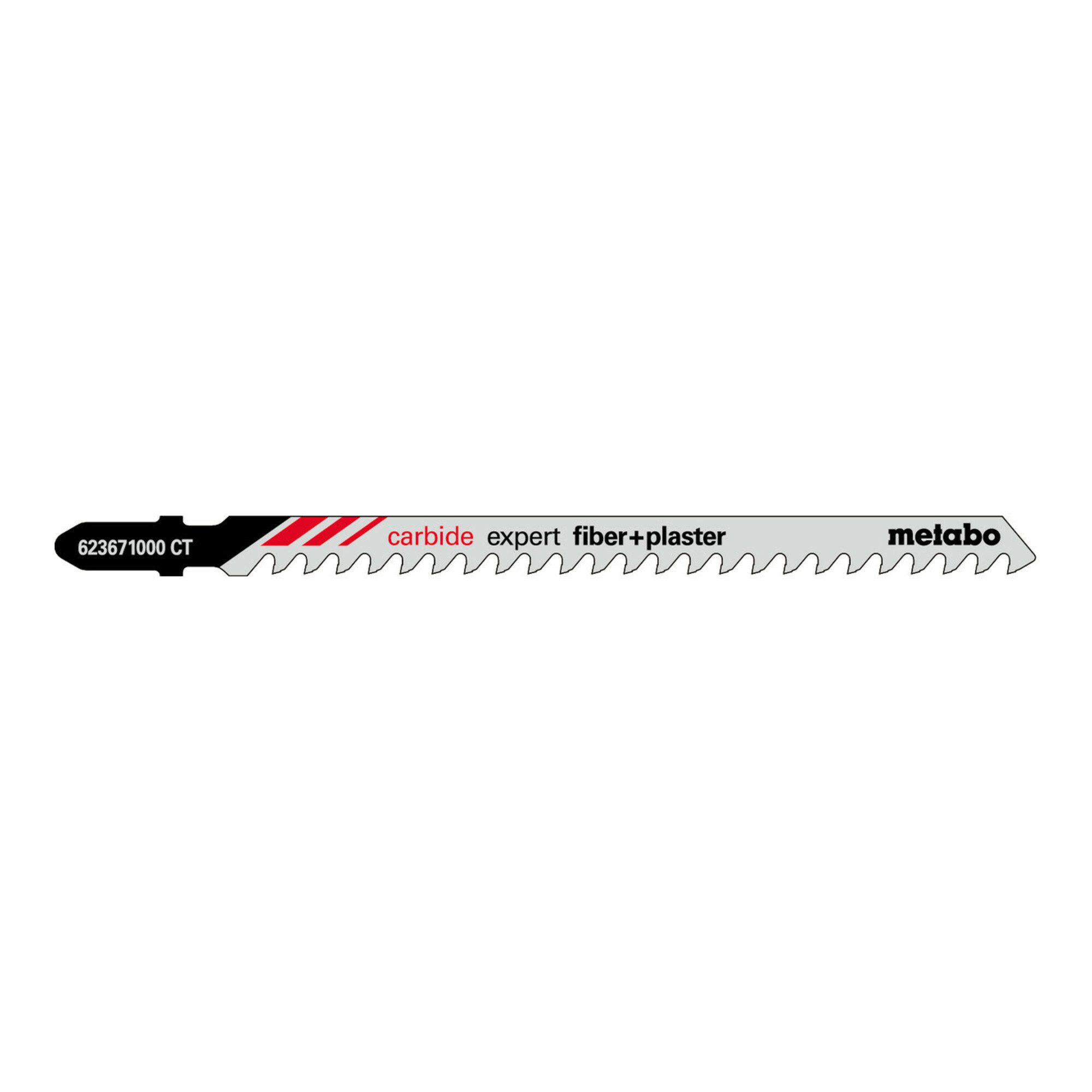 metabo Stichsägeblatt Metabo Stichsägeblatt "expert fiber + plaster" 106/ 4,3 mm, HM