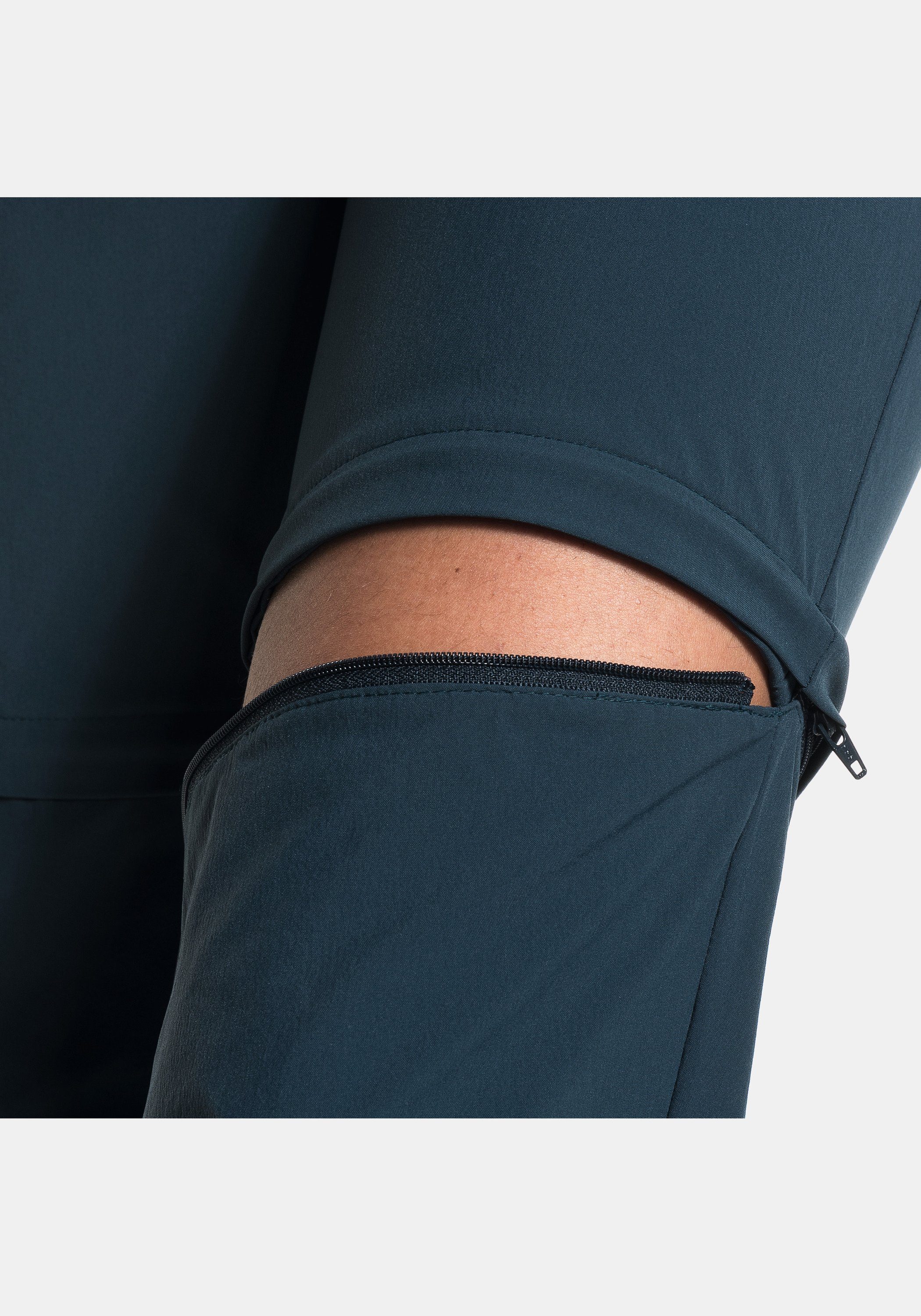 dunkelblau Pants Zip-away-Hose Zip Off Schöffel