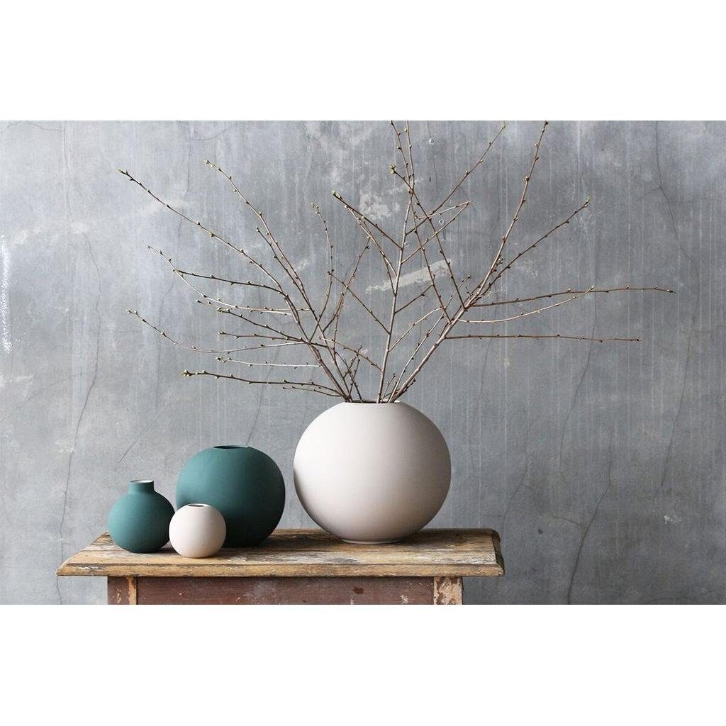 Design Ball (10cm) Dekovase Vase Sand Cooee