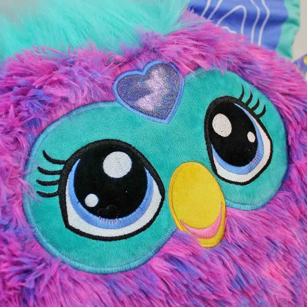 Hasbro Kuscheltier Furby Plüschtier mit Glitzer - ca. 40 cm (1-St)