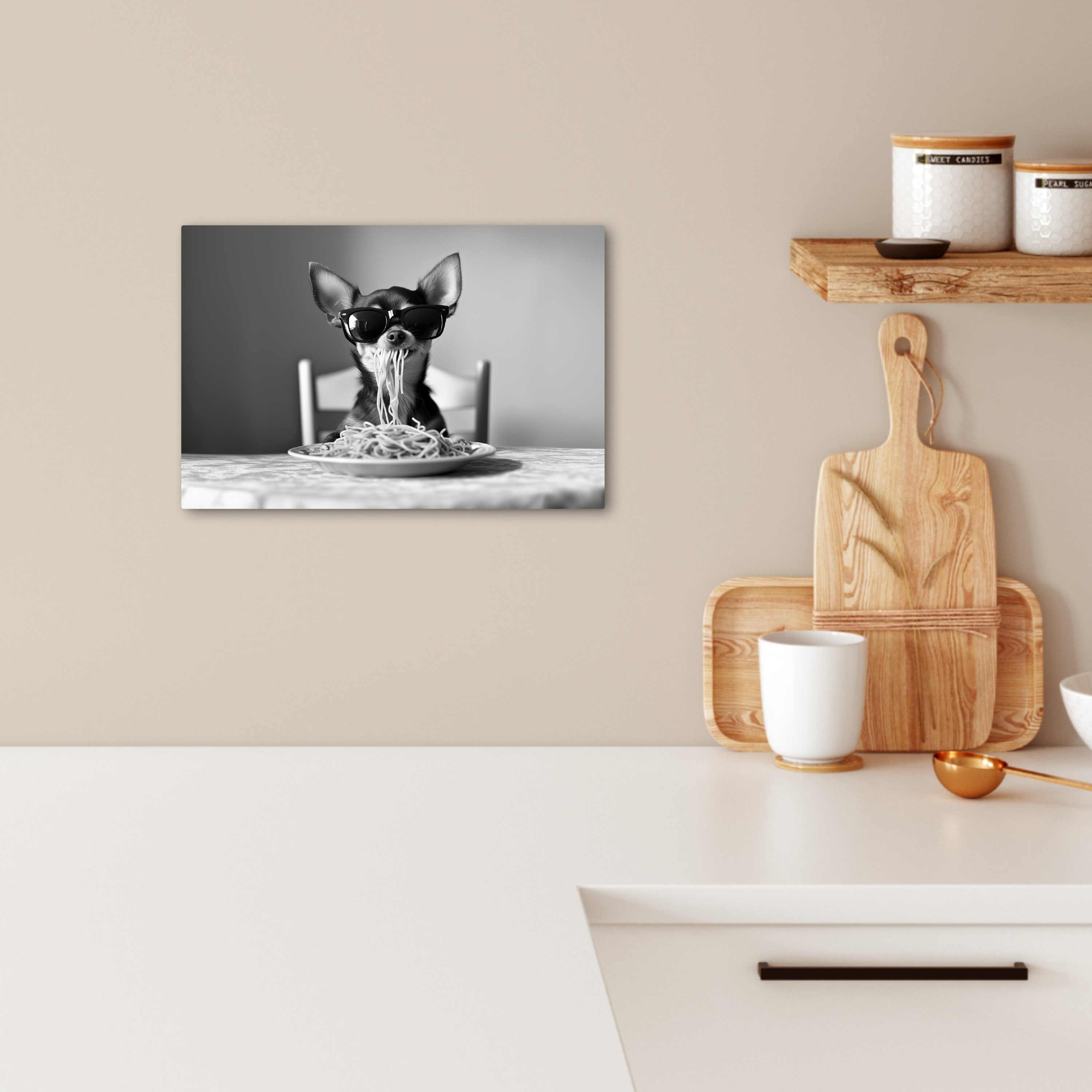OneMillionCanvasses® Leinwandbild Chihuahua - Hund - günstig online kaufen