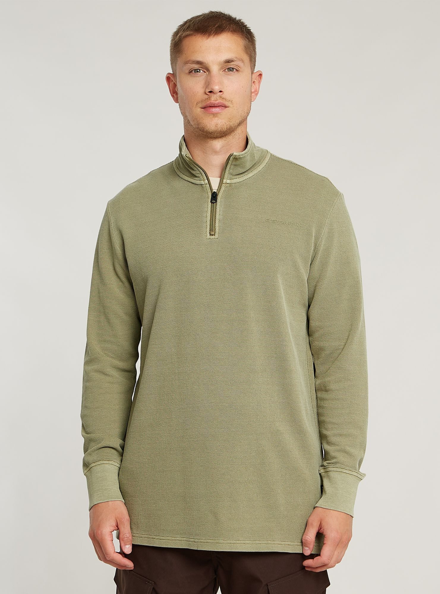 Overdyed Half Zip Tweeter