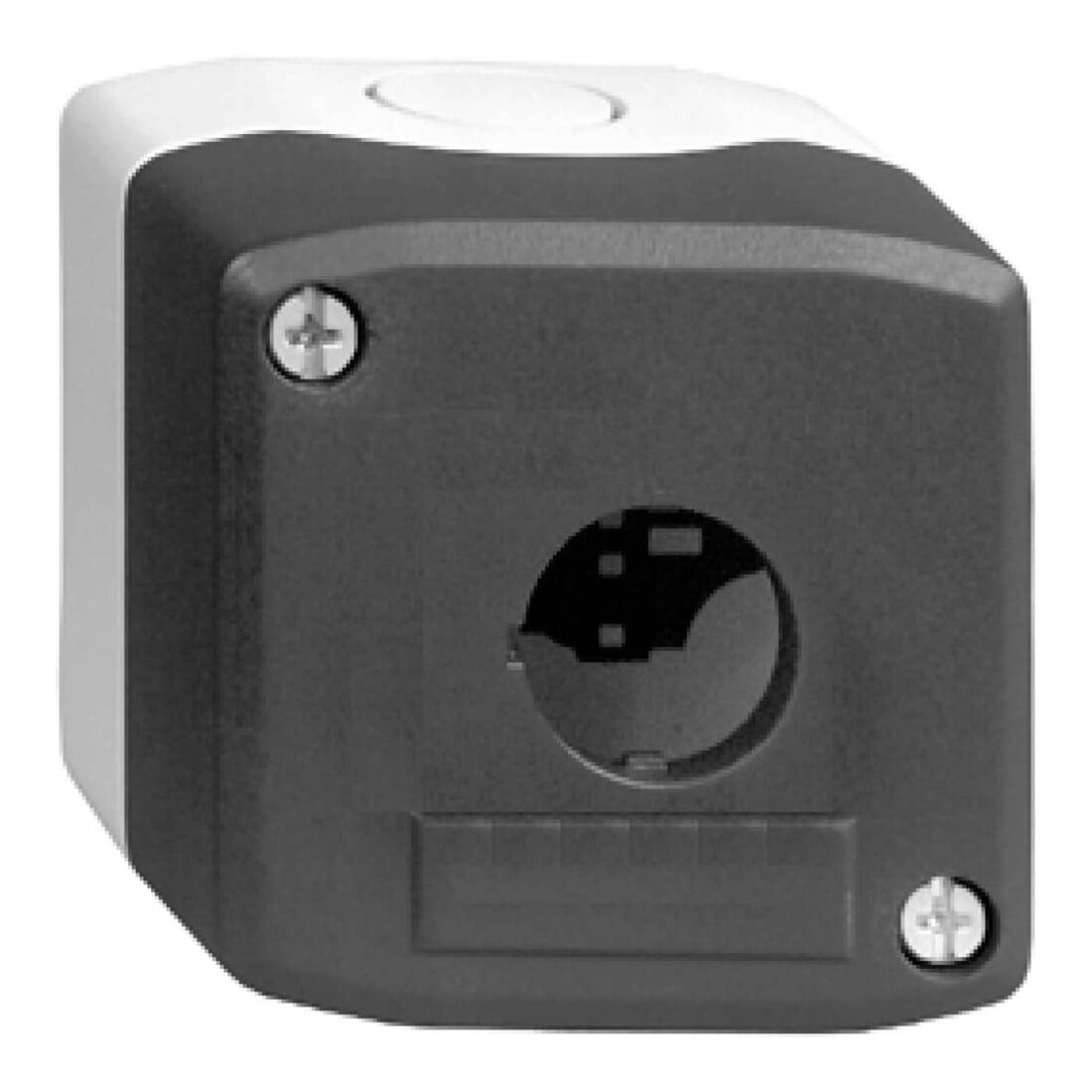 Schneider Electric Schneider Electric Leergehäuse 1Stelle RAL 7035/7016 XALD01 Installationskabel