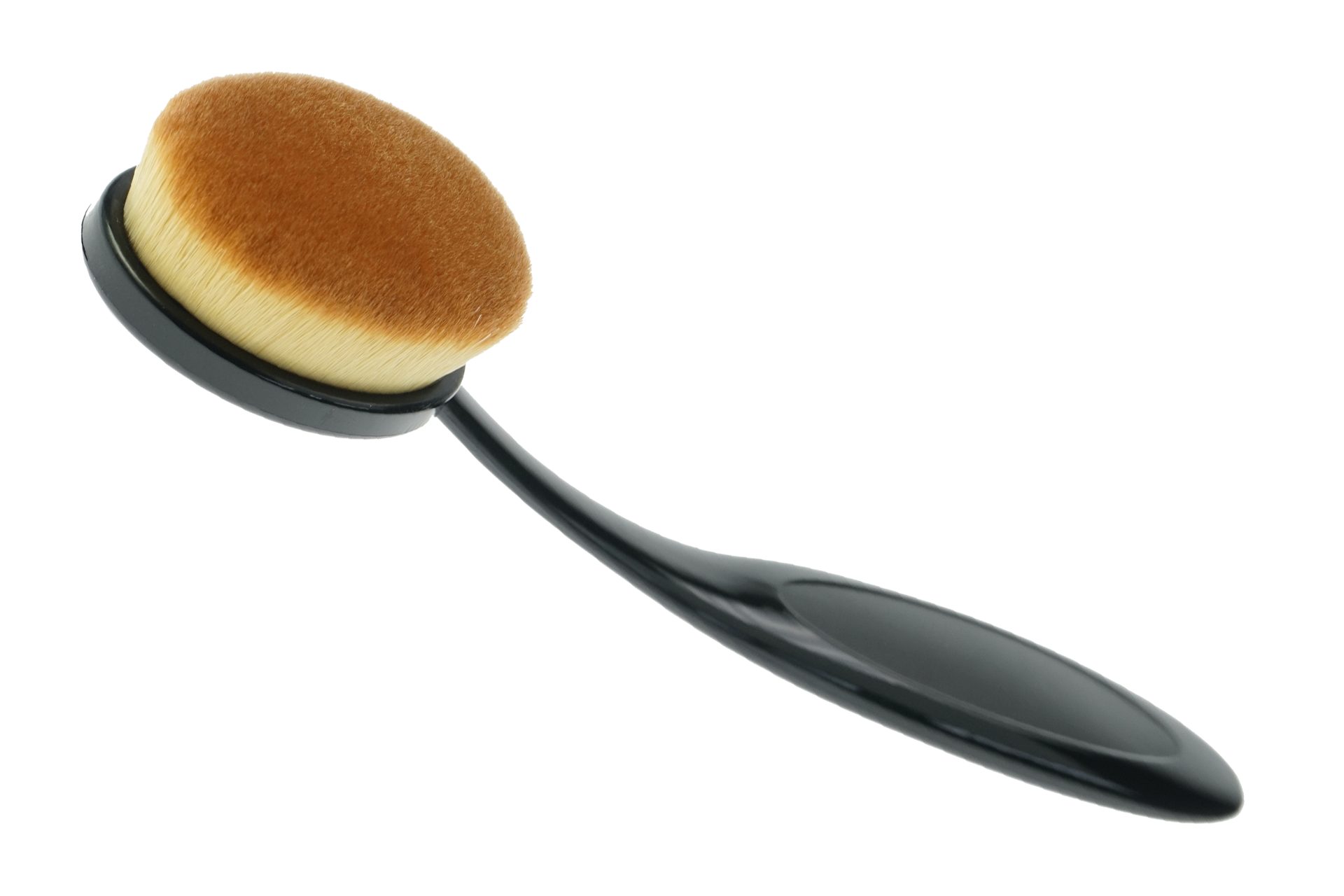 Foundationpinsel Make-up Bürste, Kopf oval groß, Länge: 16 cm