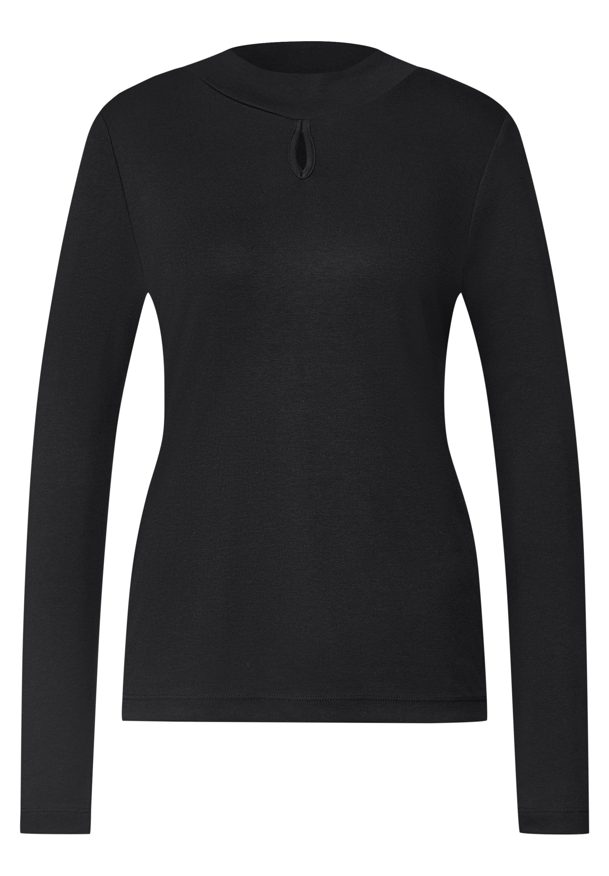 STREET ONE Langarmshirt mit Stehkragen – Bild 4 von 5