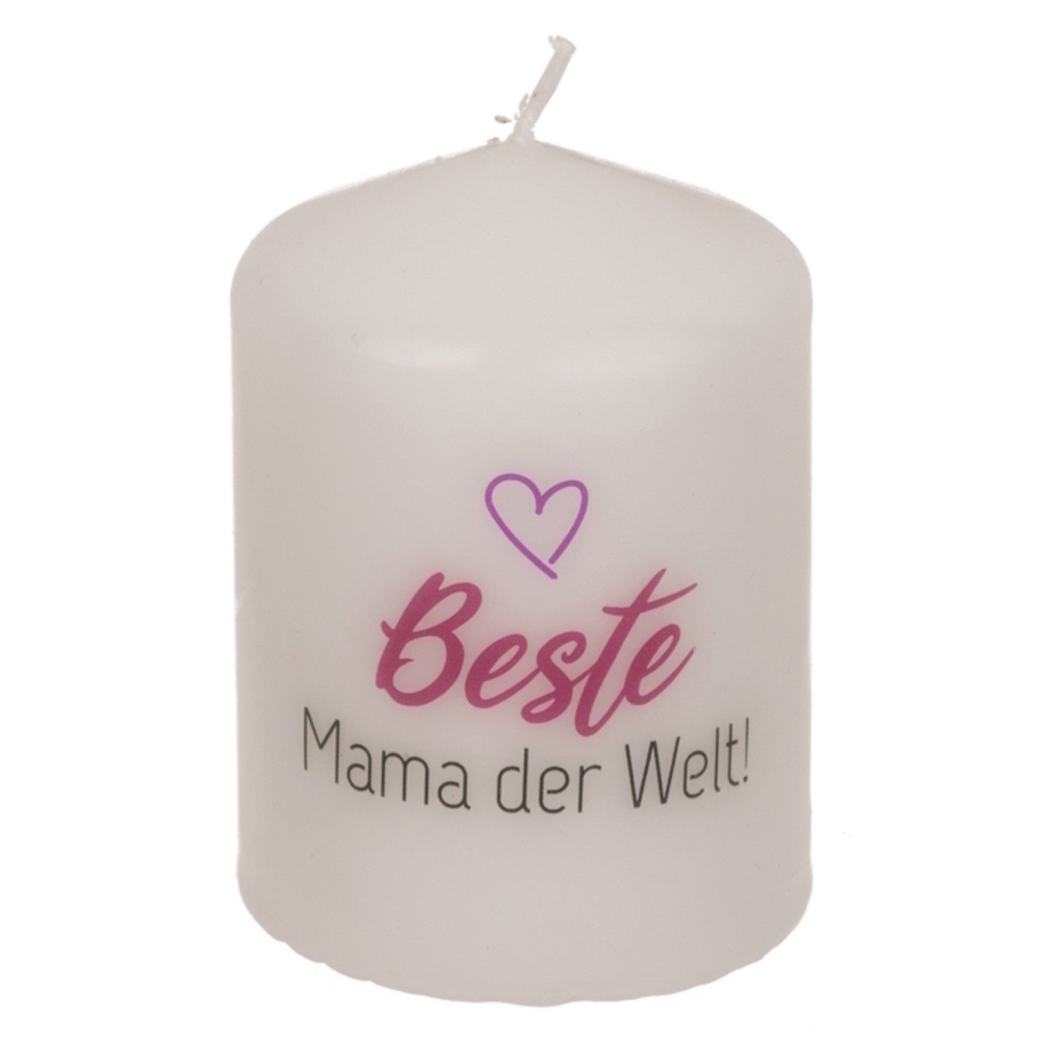 Out of the Blue Stumpenkerze Beste Mama der Welt Kerze