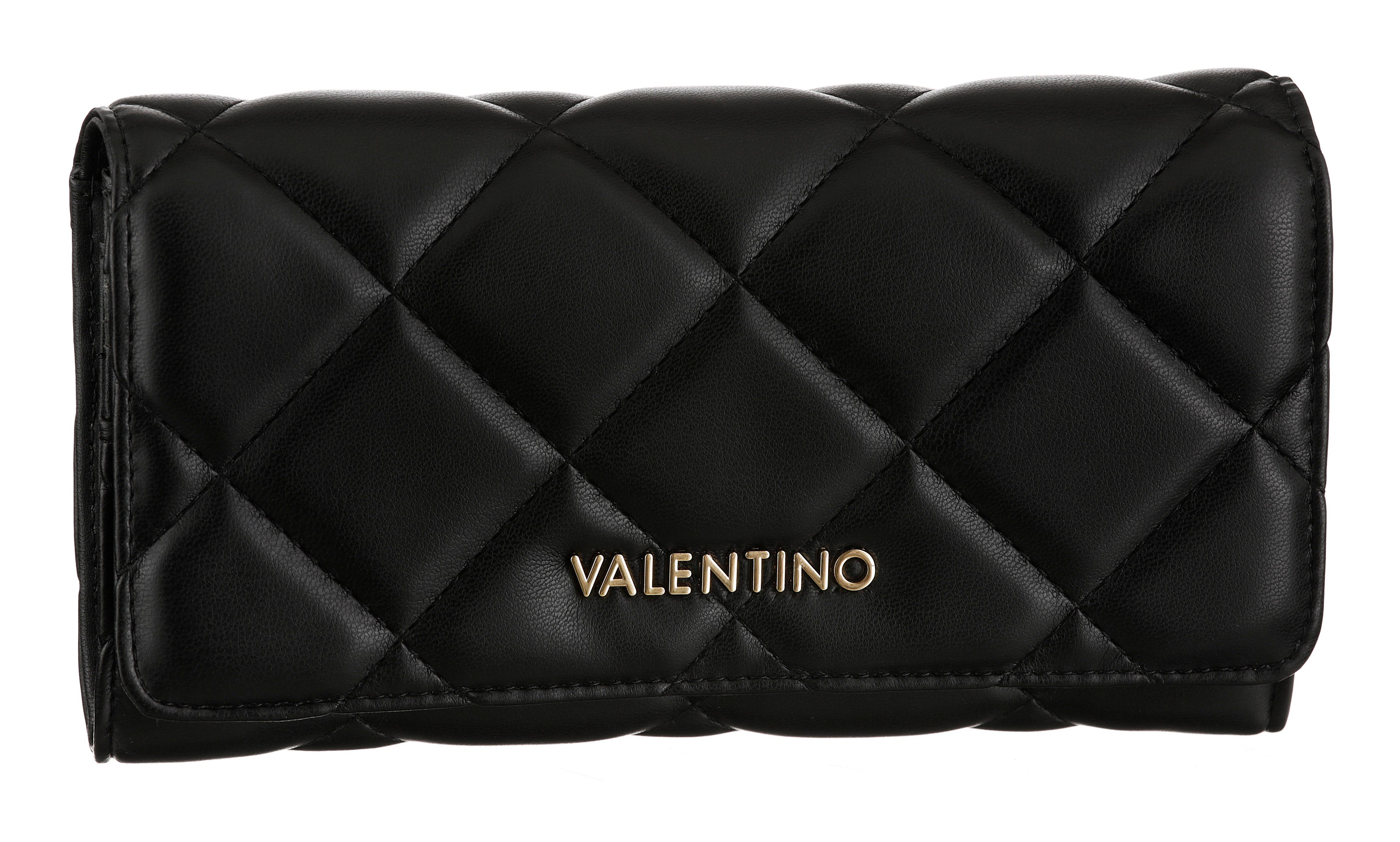 VALENTINO BAGS Geldbörse OCARINA, mit schöner Ziersteppung schwarz | 