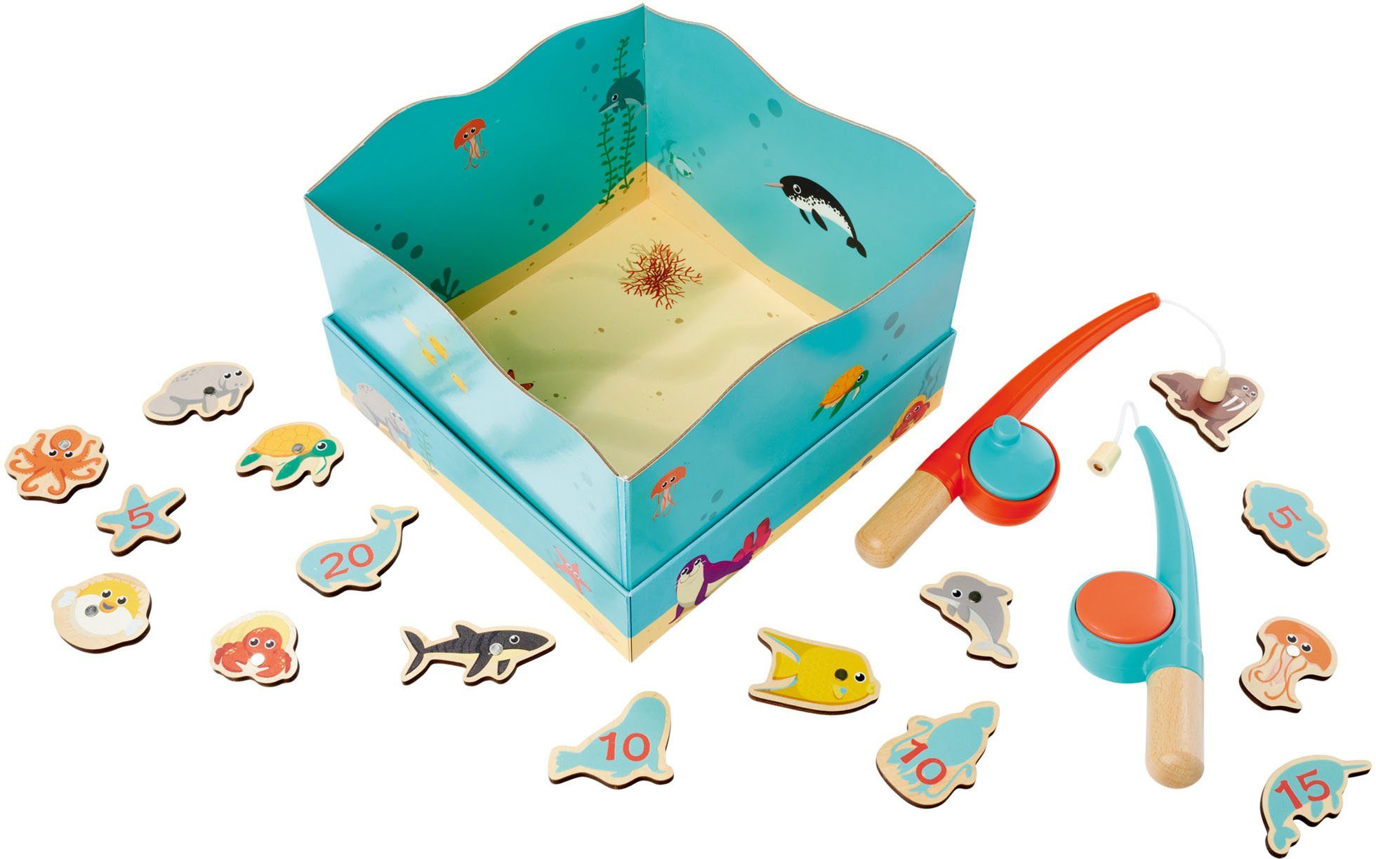 Eichhorn Spiel Angelspiel, Kinderspiel, FSC®- schützt Wald - weltweit