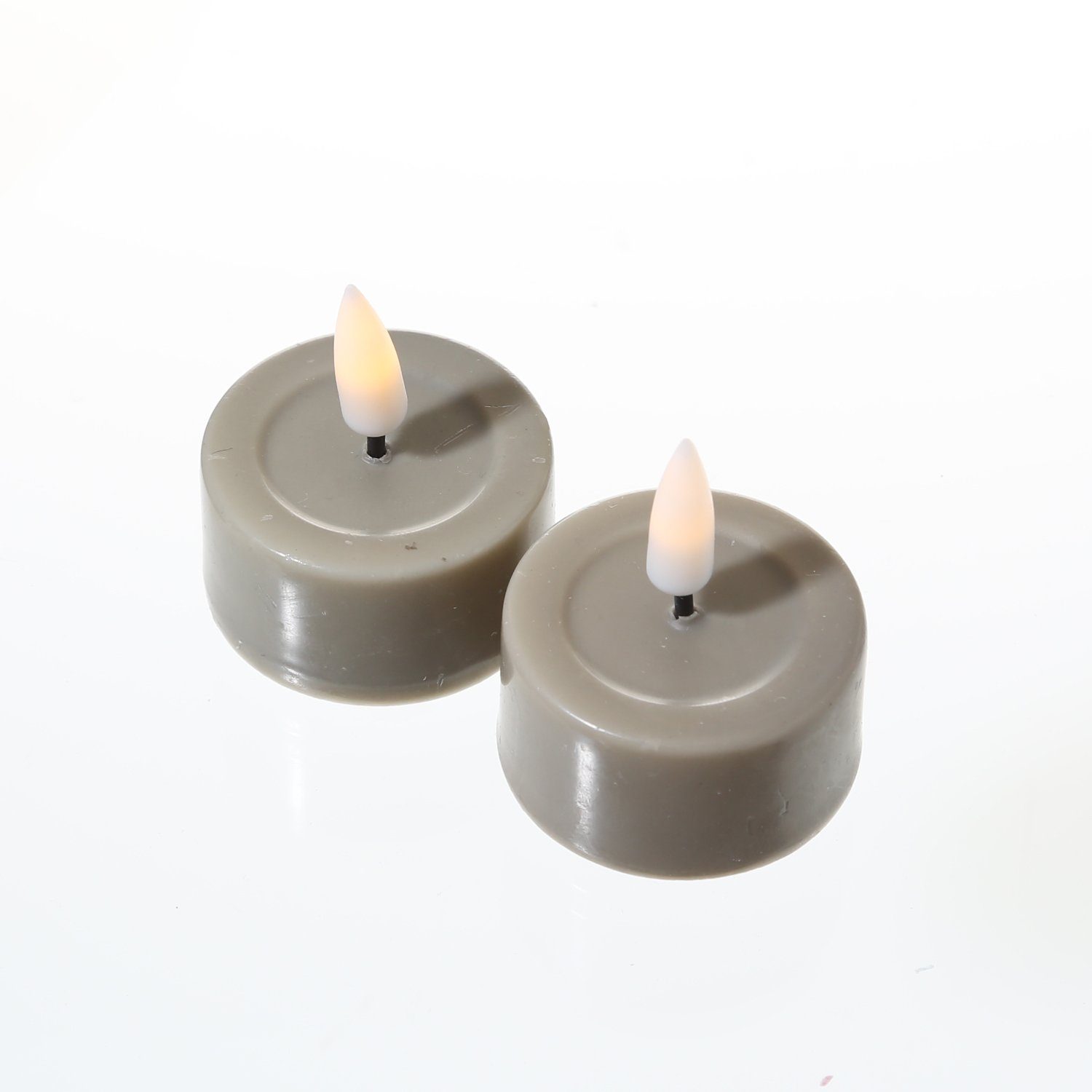 Deluxe Homeart LED-Kerze LED Teelichter Mia flackernd inkl. Batterien D: 4, günstig online kaufen