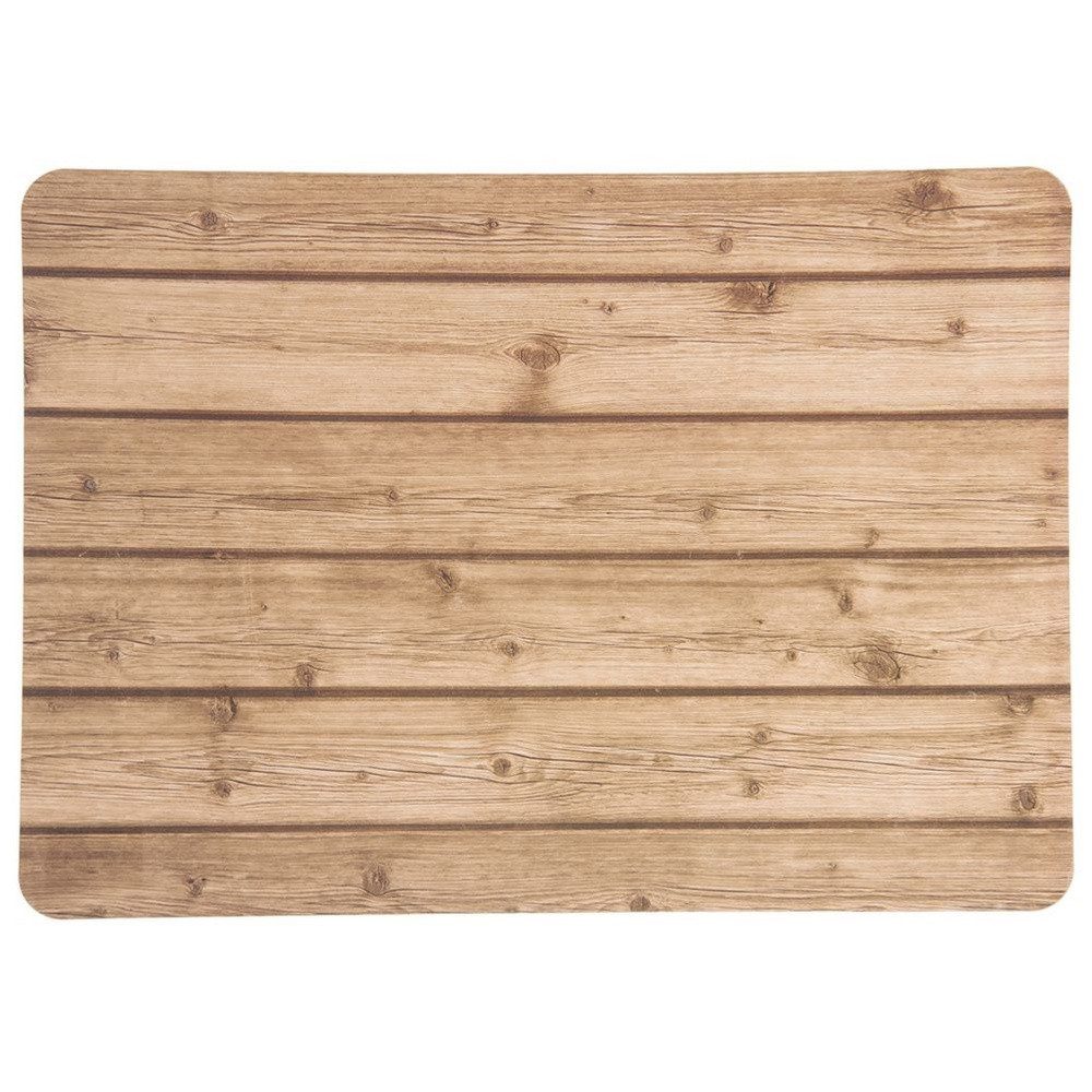 Orion Group Platzset 43x30 cm rechteckig in Holzoptik, abwischbar, strapazierfähig – Bild 3 von 5