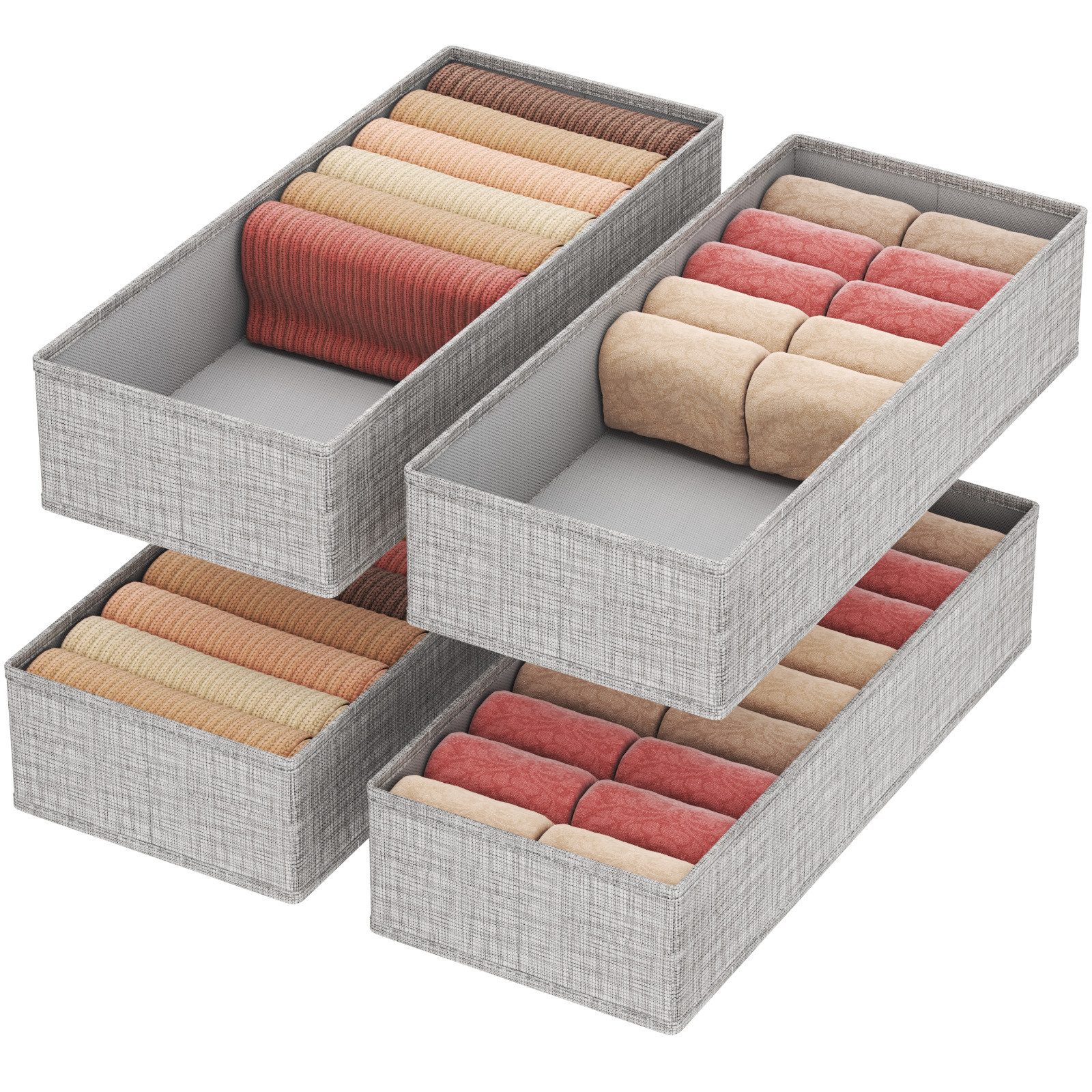 Lifewit Aufbewahrungsdose Schubladen Organizer, Kleiderschrank Organizer, S günstig online kaufen