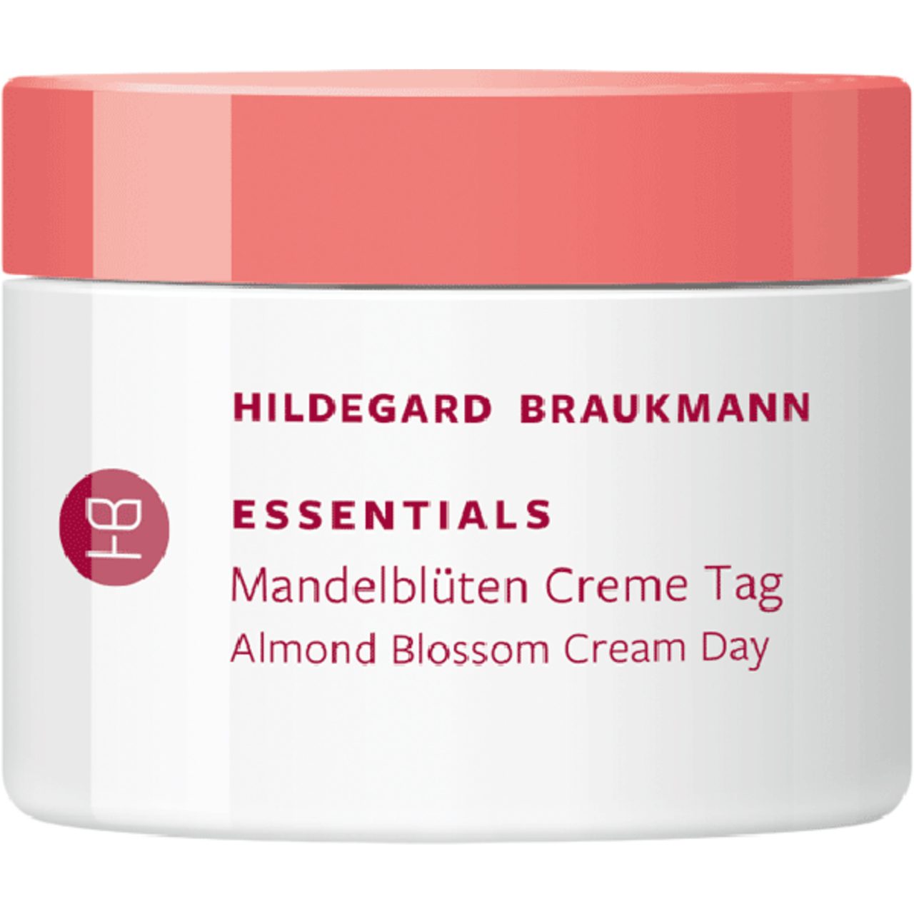 Hildegard Braukmann Tagescreme Essentials Mandelblüten Creme Tag, Hautberuhigend & schützend – Mit Mandelöl und Cale