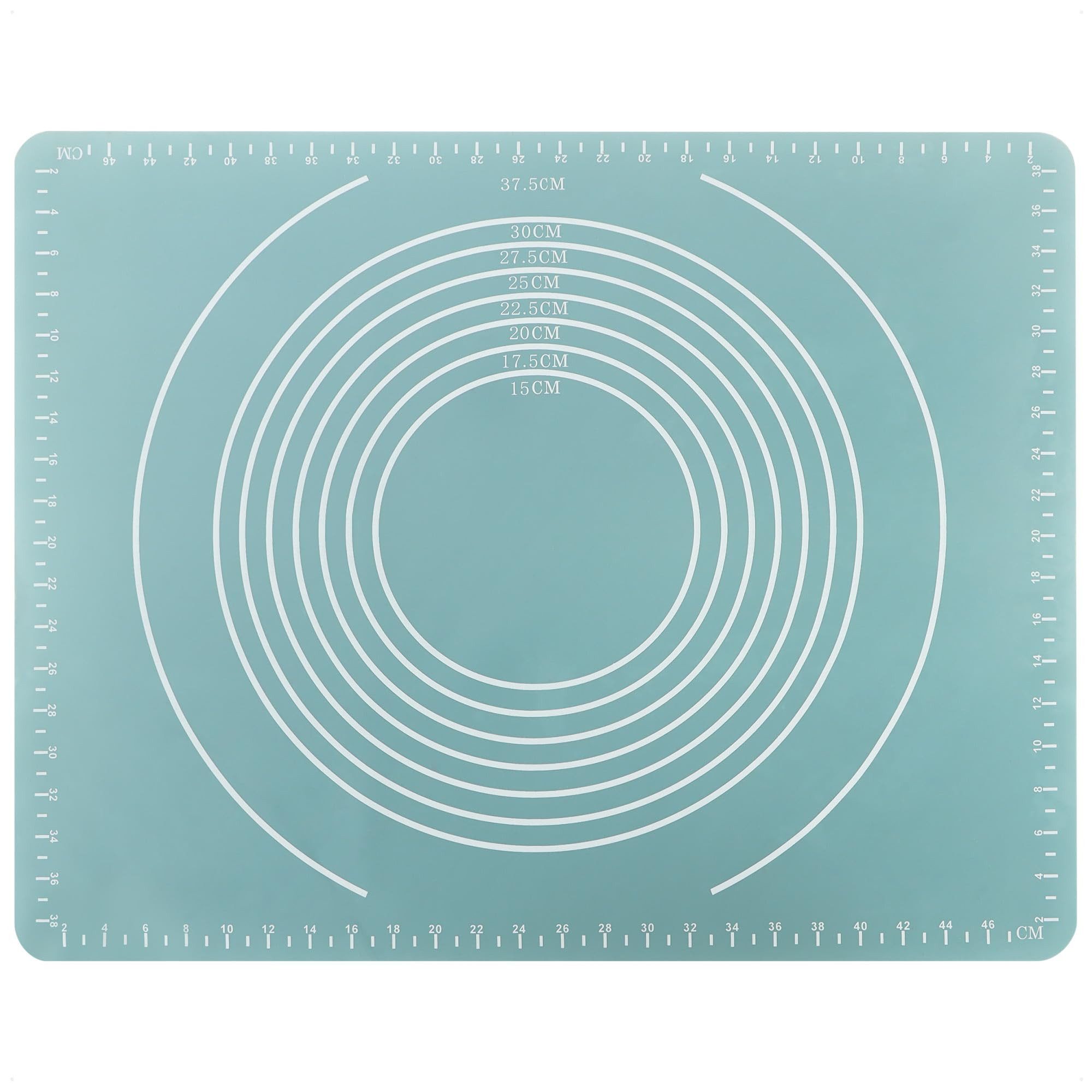 com-four Backmatte Silikon Backmatte - nachhaltige Alternative zu Backpapier, (1-tlg), rutschfeste Backunterlage für den Backofen