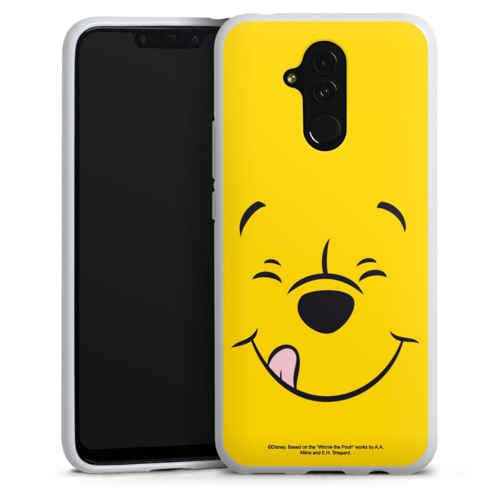 DeinDesign Handyhülle Winnie Puuh Offizielles Lizenzprodukt Disney Puuh Closeup, Huawei Mate 20 Lite Silikon Hülle Bumper Case Handy Schutzhülle