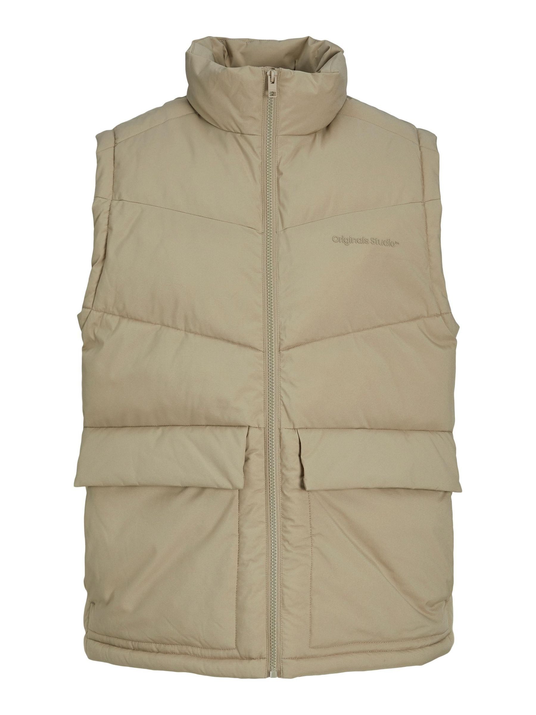 Jack & Jones Funktionsweste Übergangs Stepp Ärmellose JORVESTERBRO JORVESTERBRO BODYWARMER SN