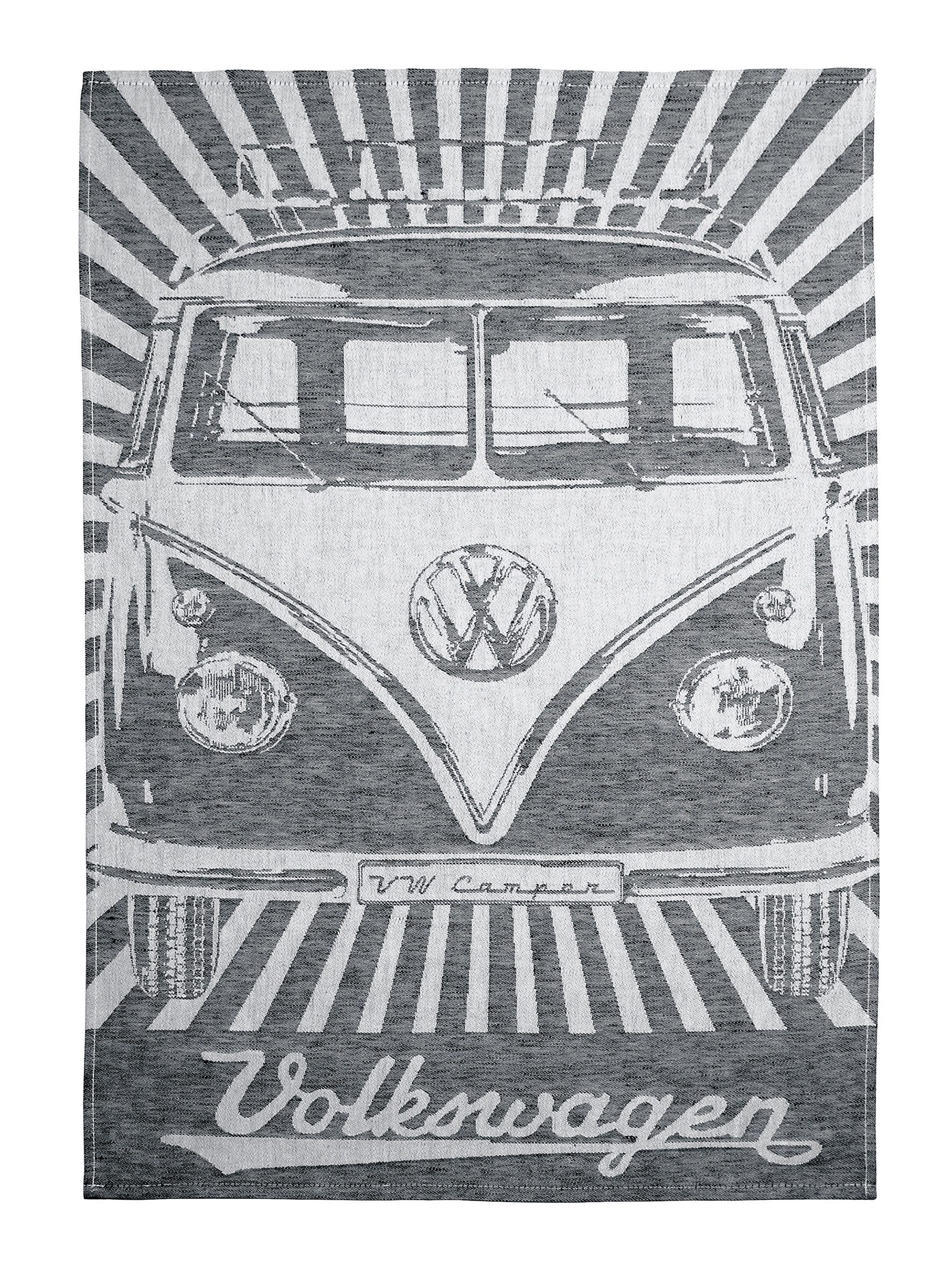 VW Collection by BRISA Geschirrtuch Volkswagen Küchentuch im T1 Bulli Bus Design, (2er-Set)