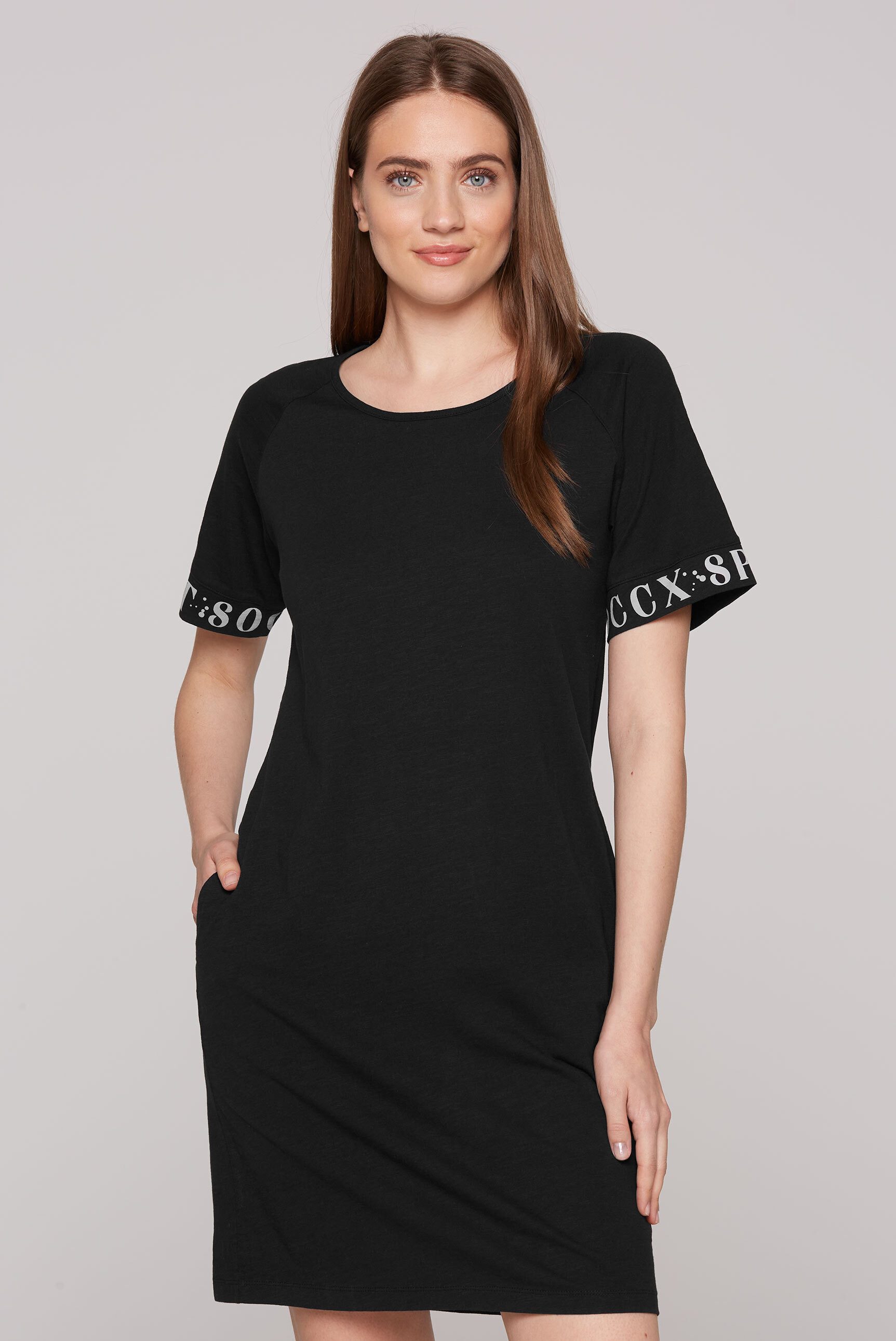 SOCCX Sommerkleid mit Taschen günstig online kaufen