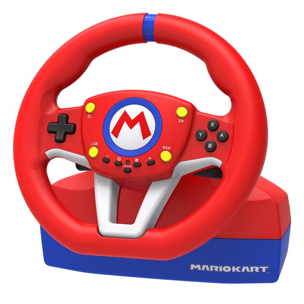 Hori Hori NSW-204U Gaming-Controller Schwarz, Blau, Rot, Weiß USB Lenkra... Gaming-Lenkrad