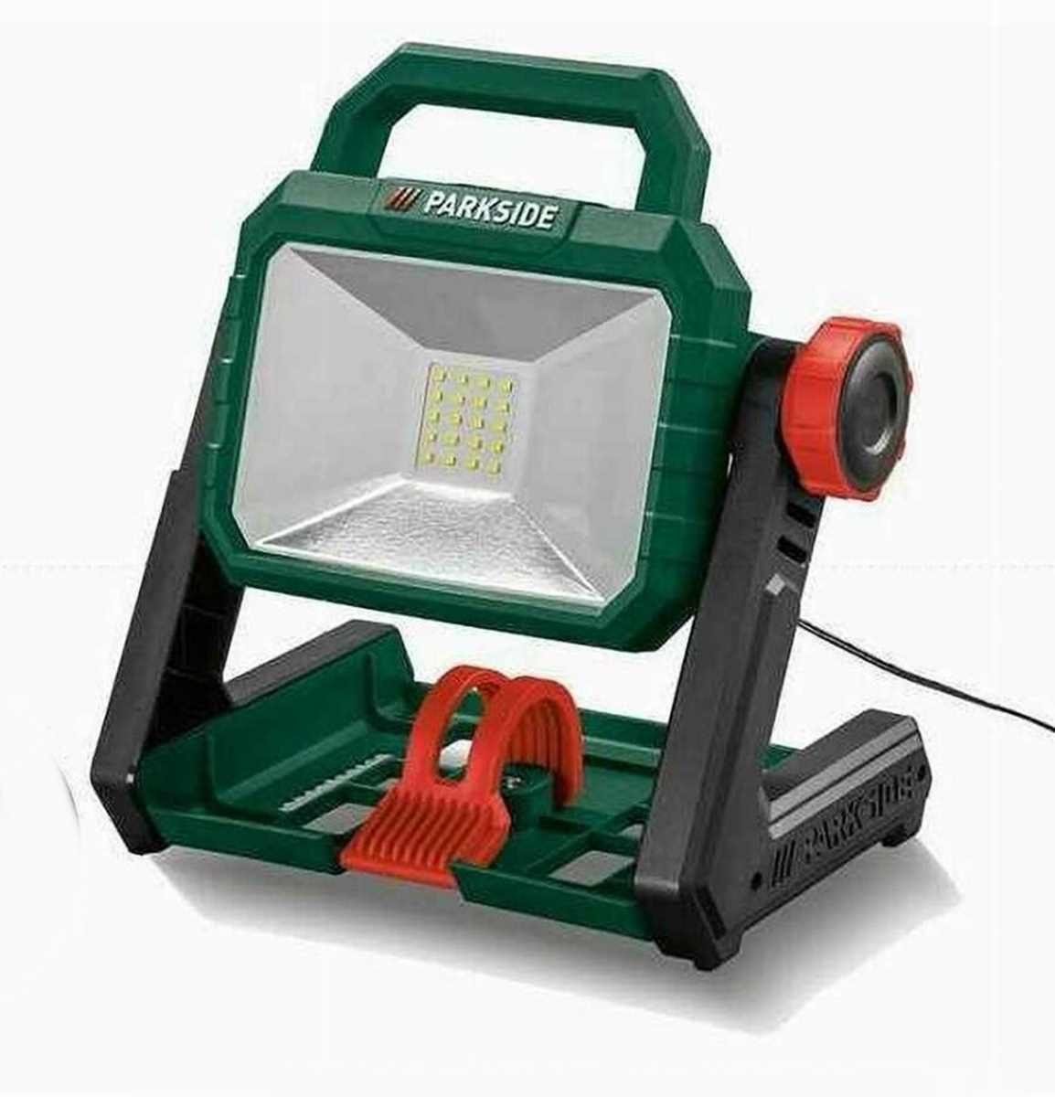 Parkside LED Baustrahler Hybrid Akku-LED-Strahler PLSA 20-Li 220V 12 V 20 V X20V Team / X12V