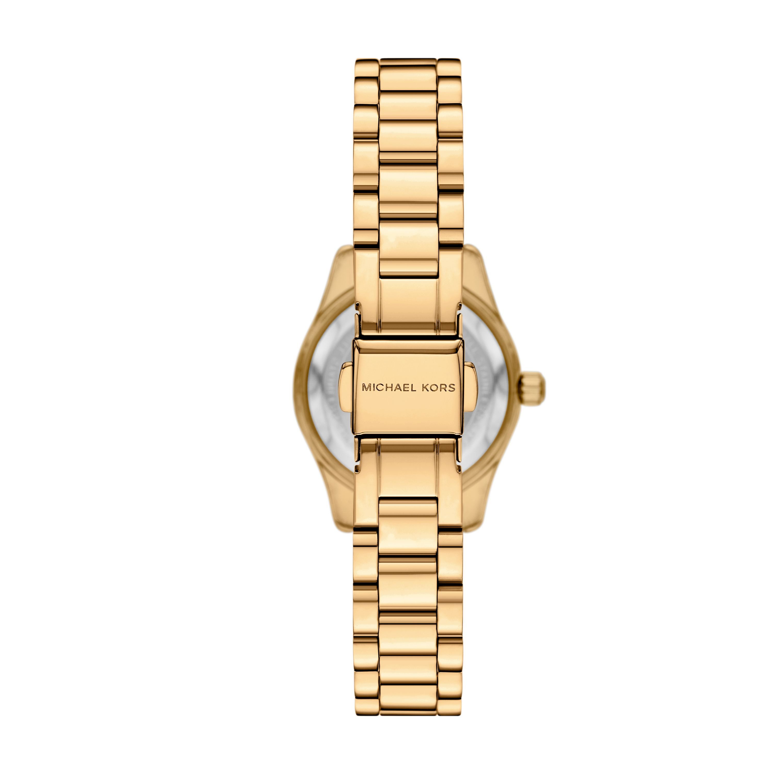 MICHAEL KORS Quarzuhr Lexington MK7659SET, (Set, 4-tlg., Uhr mit drei Lünetten), Armbanduhr, Edelstahlarmband, Ideal auch als Geschenk, analog – Bild 4 von 5