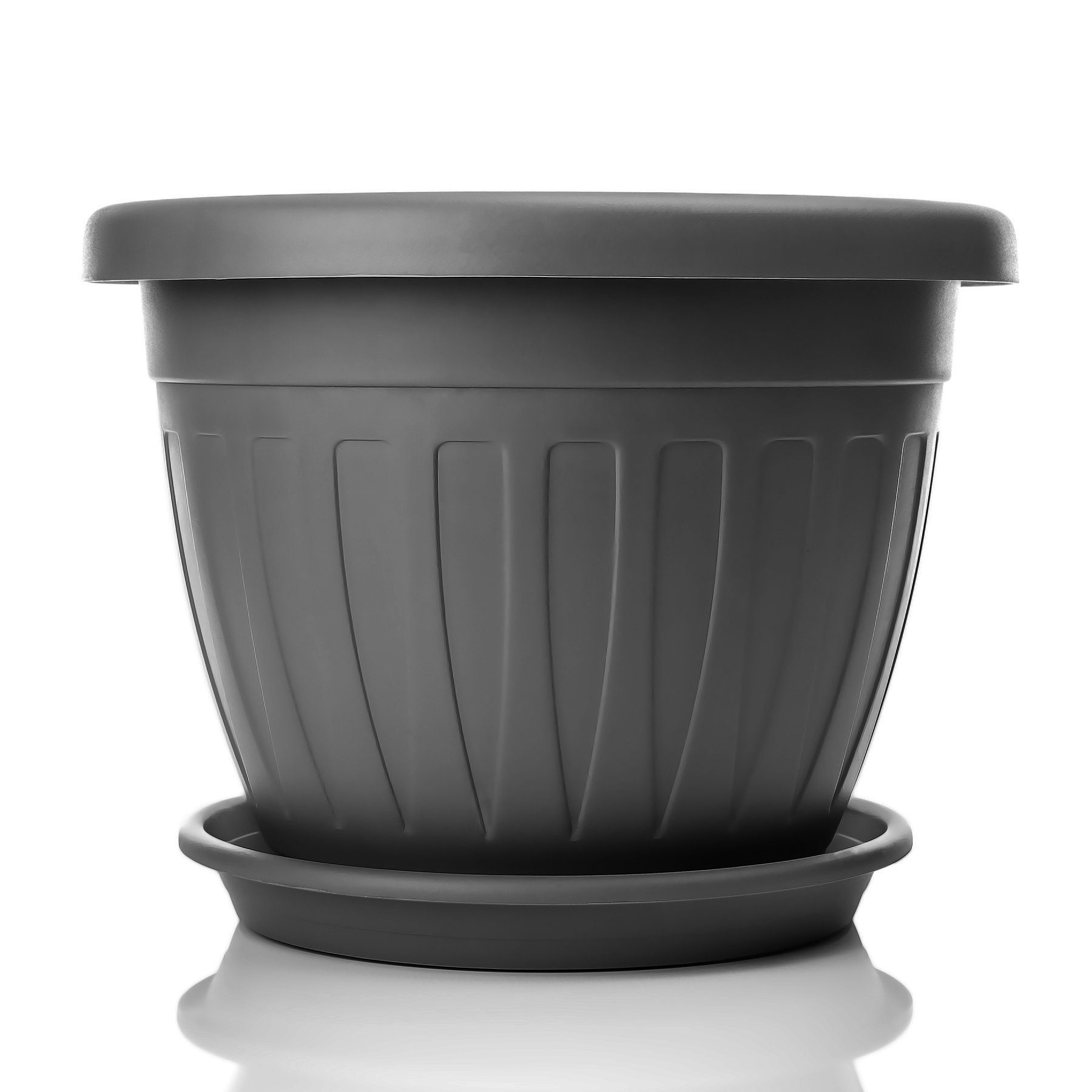 BigDean Blumentopf 6x Blumentopf mit Untersetzer günstig online kaufen