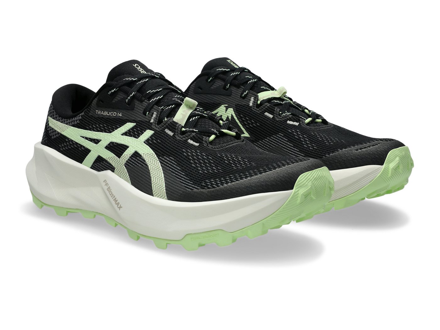 Asics TRABUCO 14 Trailrunningschuh profiliertes Laufsohlenprofil, mit Gummilaufsohle, mit Schnürung