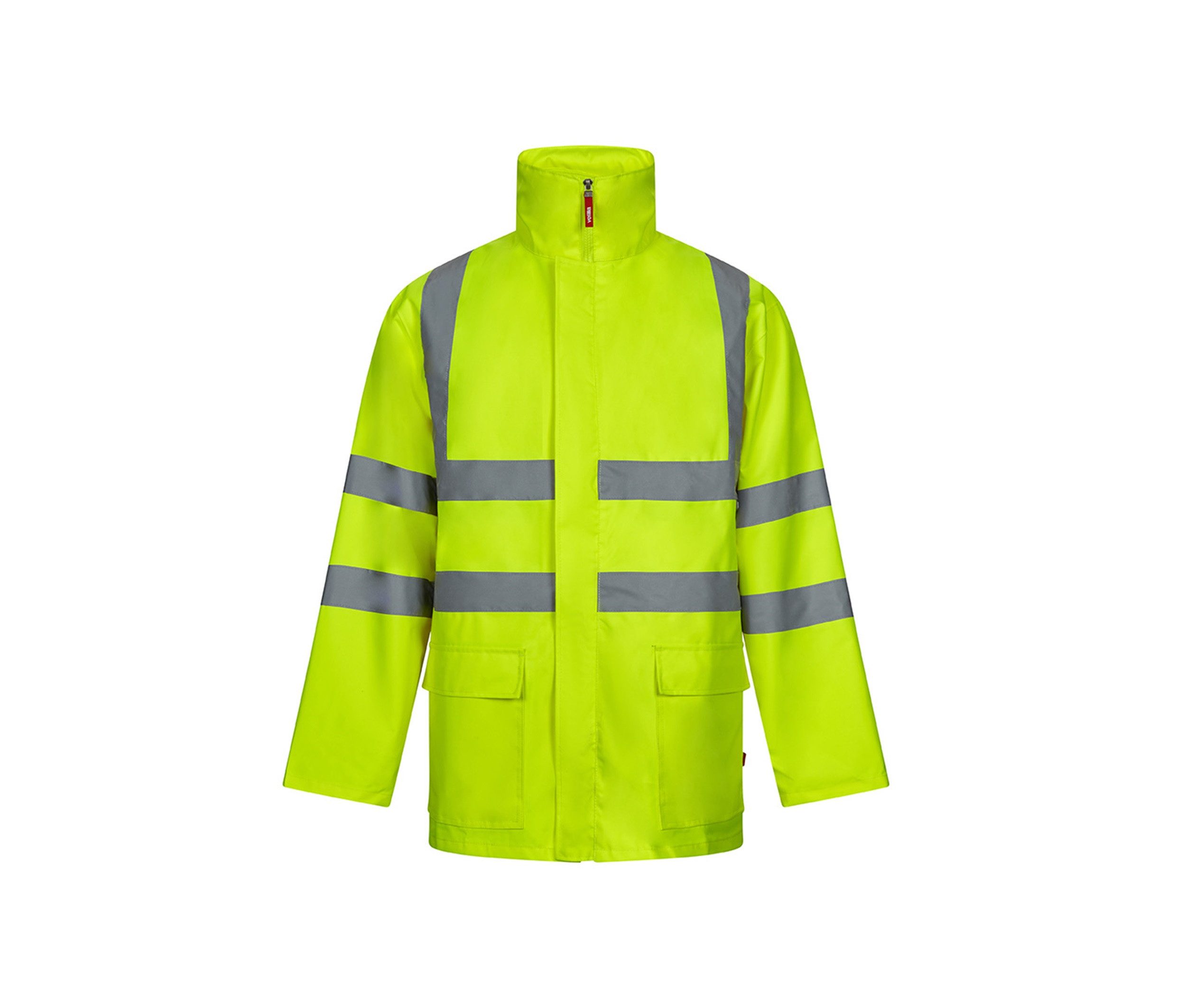 Velilla Arbeitsjacke 4-in-1 Warnschutz Parka wasserdicht EN ISO 20471 Klasse 3 abnehmbare Ärmel
