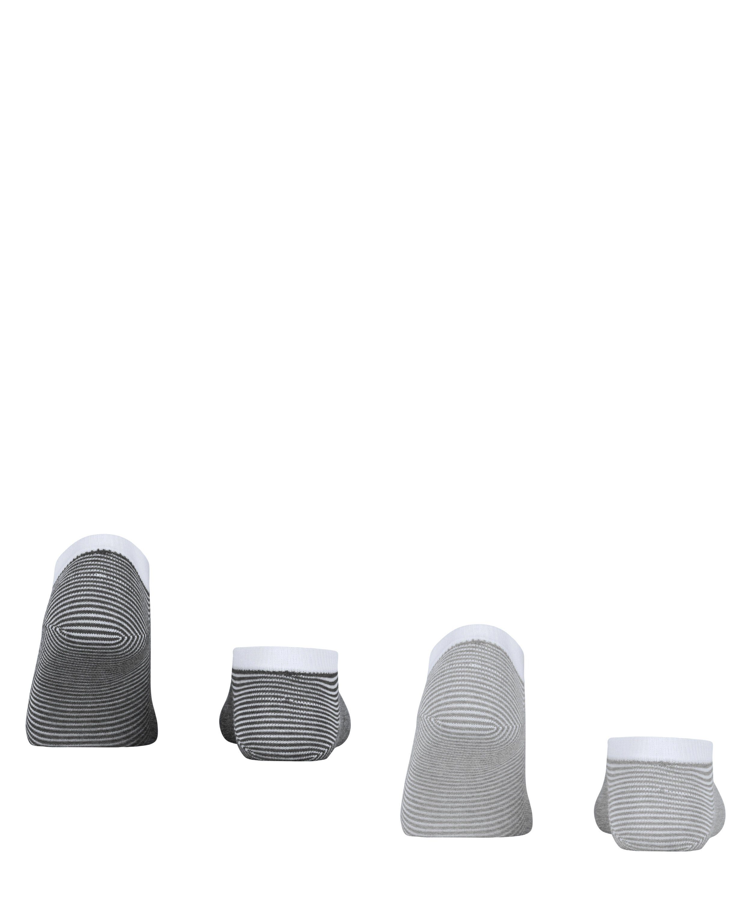 (2-Paar) Allover sortiment (0010) Stripe Esprit Sneakersocken 2-Pack