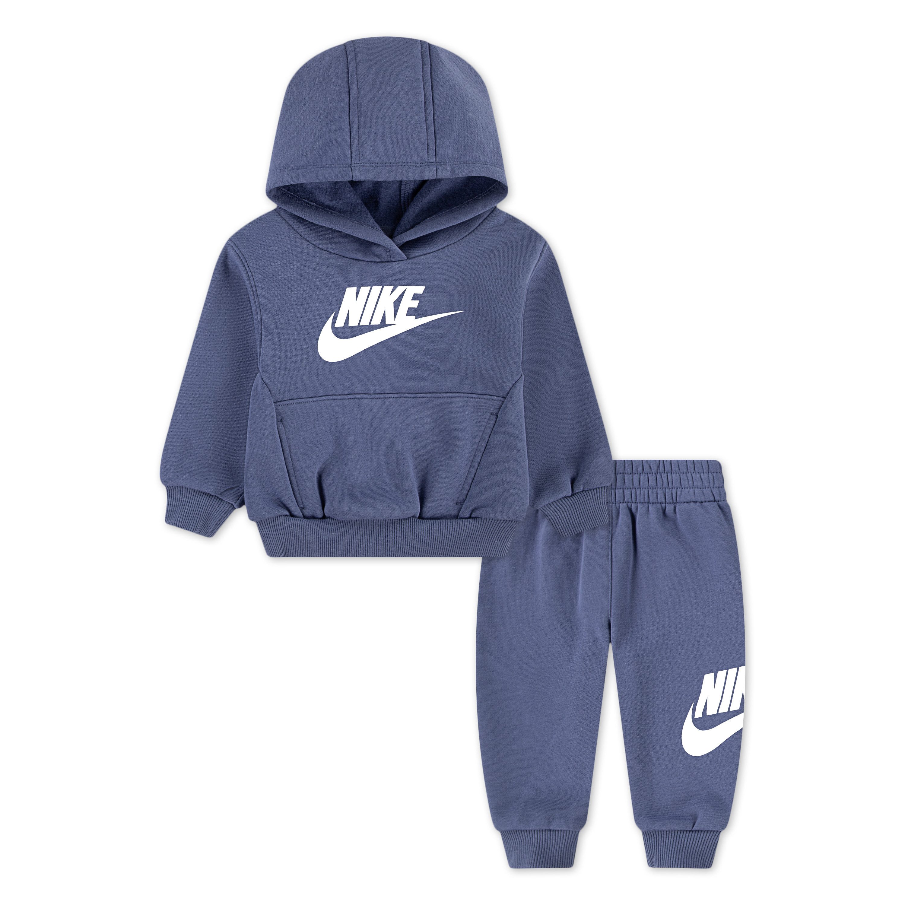 Nike Sportswear Jogginganzug NKN CLUB FLEECE SET (2-tlg), für Babys, mit Kapuze