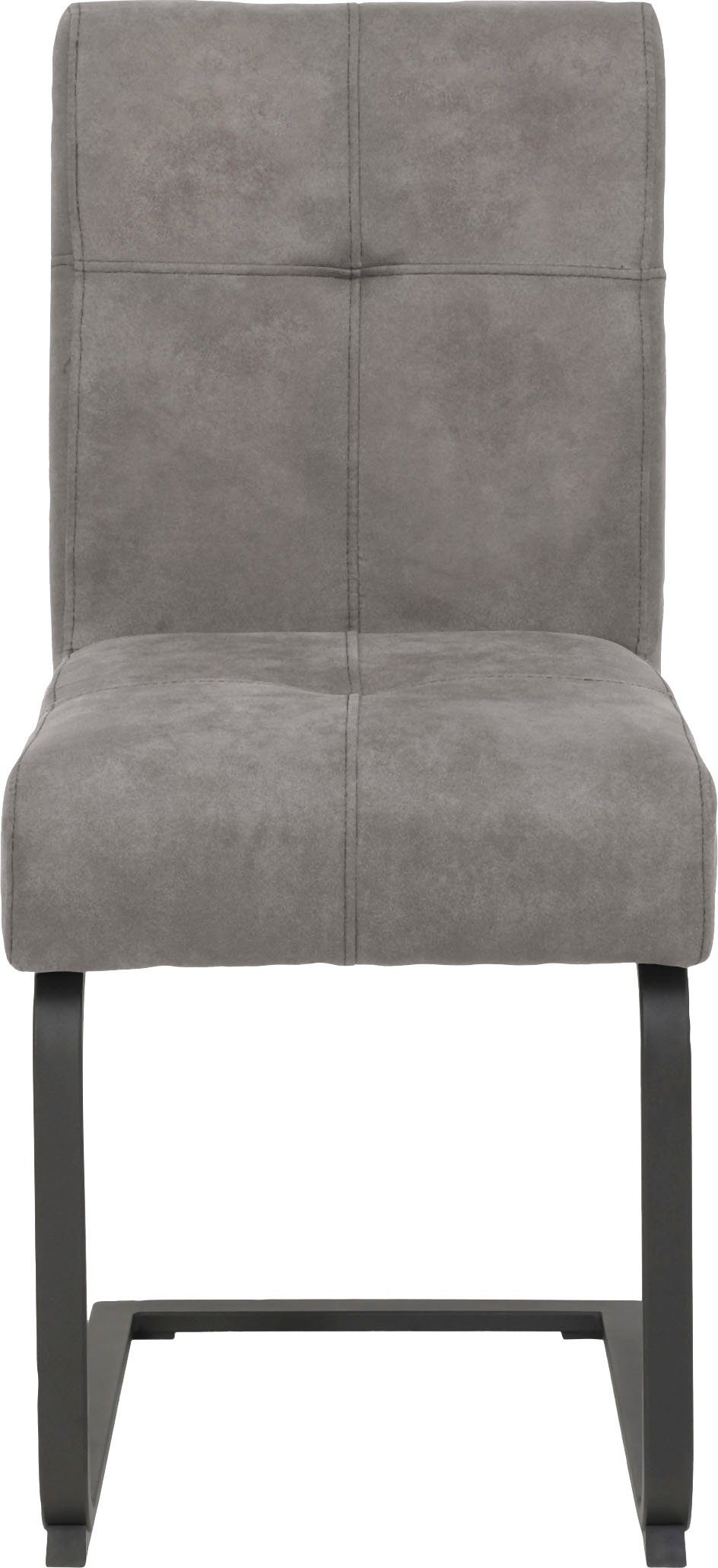 HELA Esszimmerstuhl Luise S Schwingstuhl, Freischwinger 2er-Set (Set, 2 St), Sitz mit Federkern, Extra dicke Polsterung, Küchenstuhl, OTTOs Choice – Bild 4 von 5