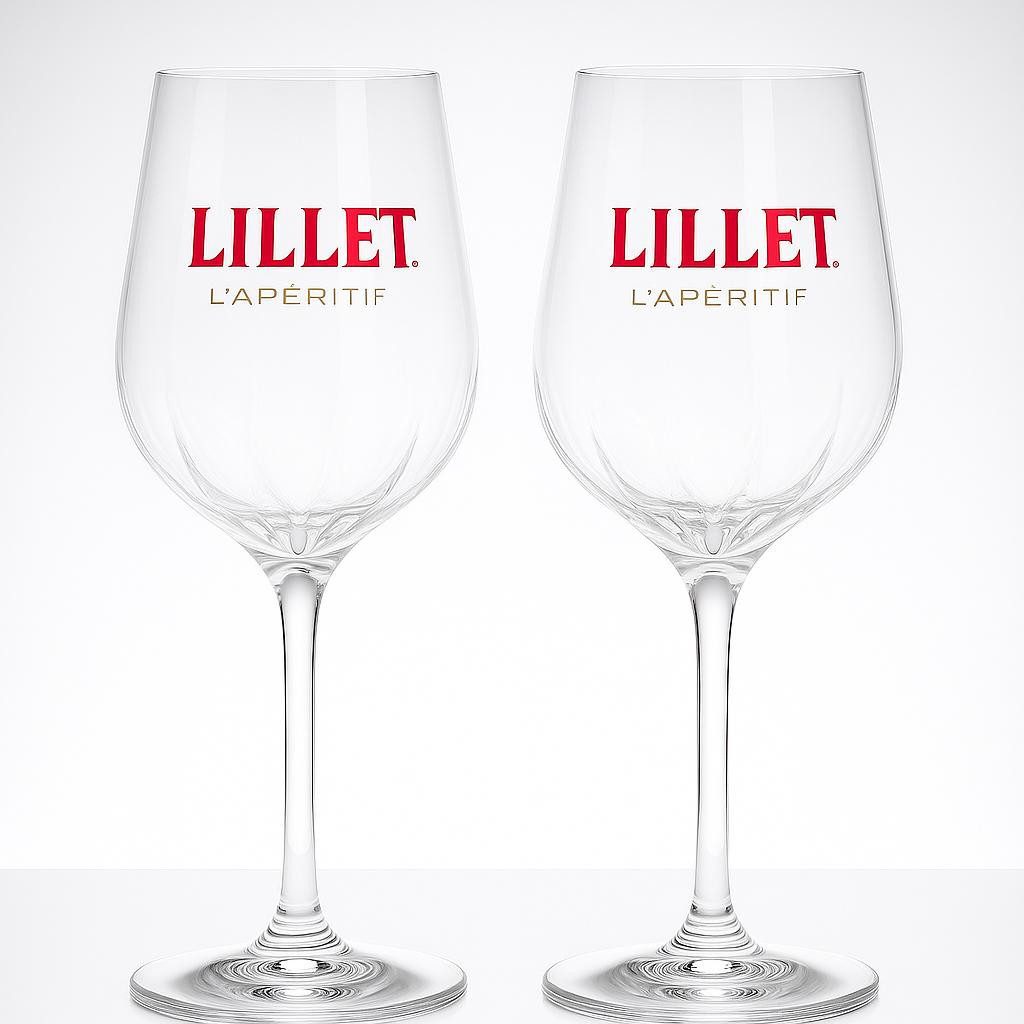 Lillet Aperitifglas Lillet Gläser 2er Set – Original Lillet L’Apéritif Gläser, 2-tlg.