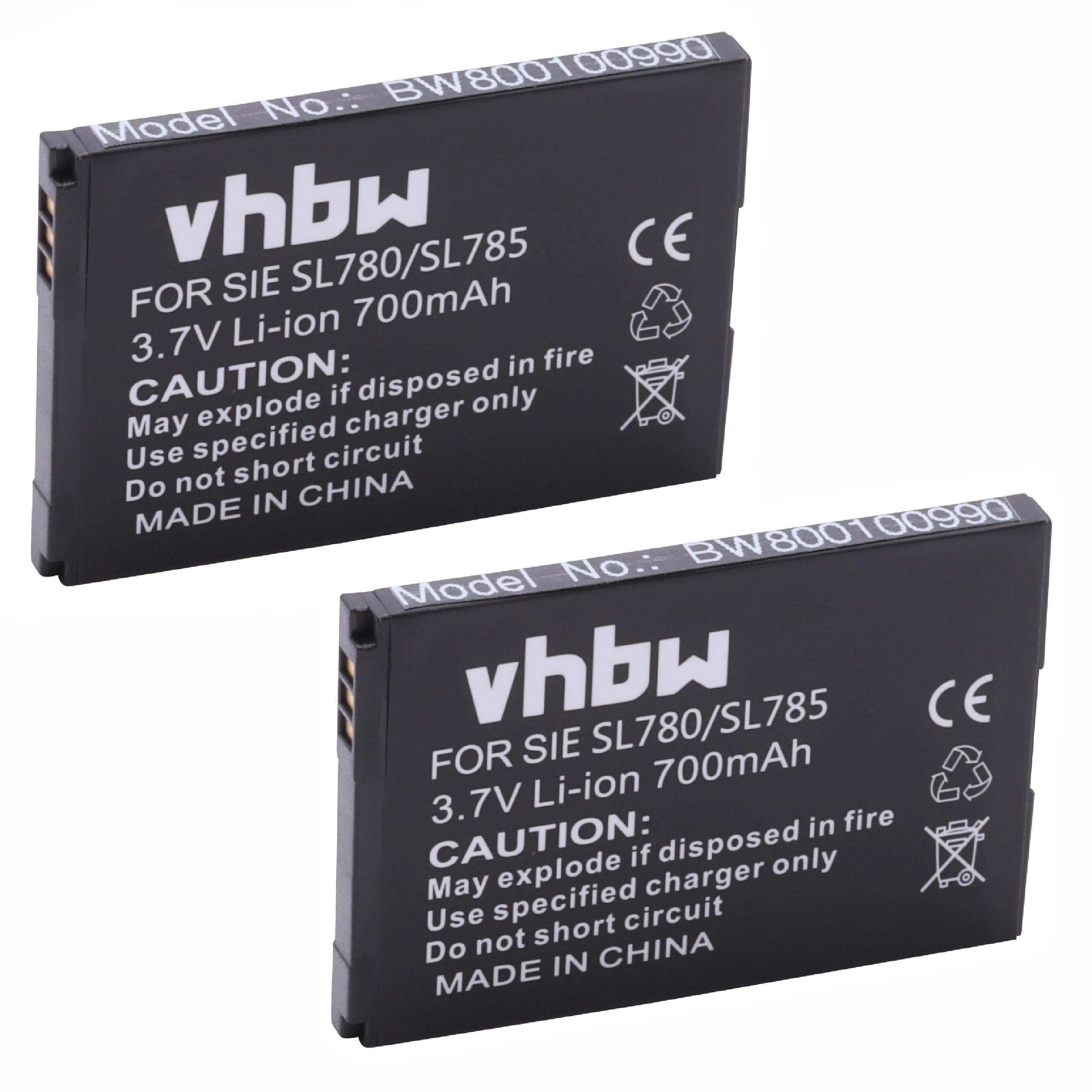 vhbw kompatibel mit Li-Ion mAh (3,7 700 V) Akku SL450 Unify OpenStage SL400, SL6
