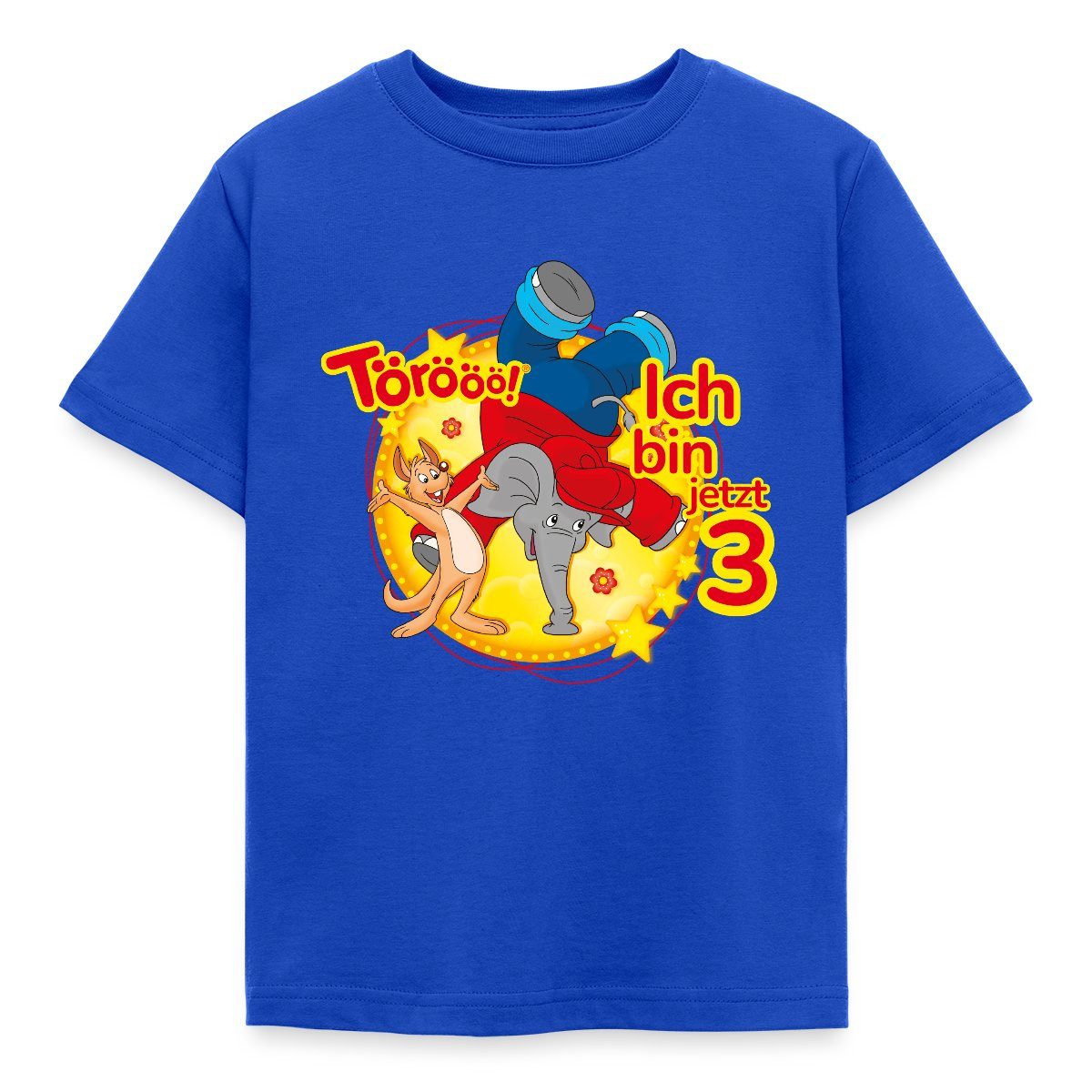 T-Shirt Benjamin Blümchen Ich Bin Jetzt 3 Kinder T-Shirt