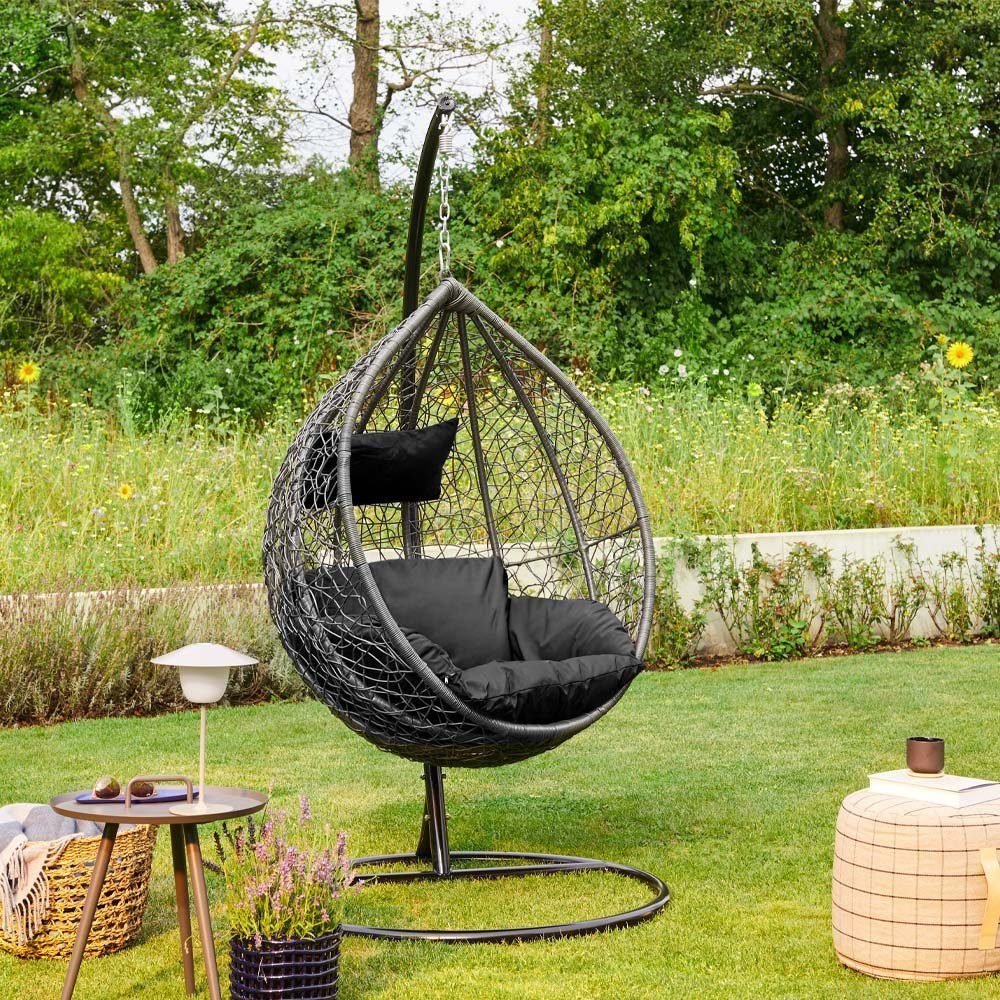 HOME DELUXE Hängesessel Polyrattan Hängesessel CIELO, günstig online kaufen