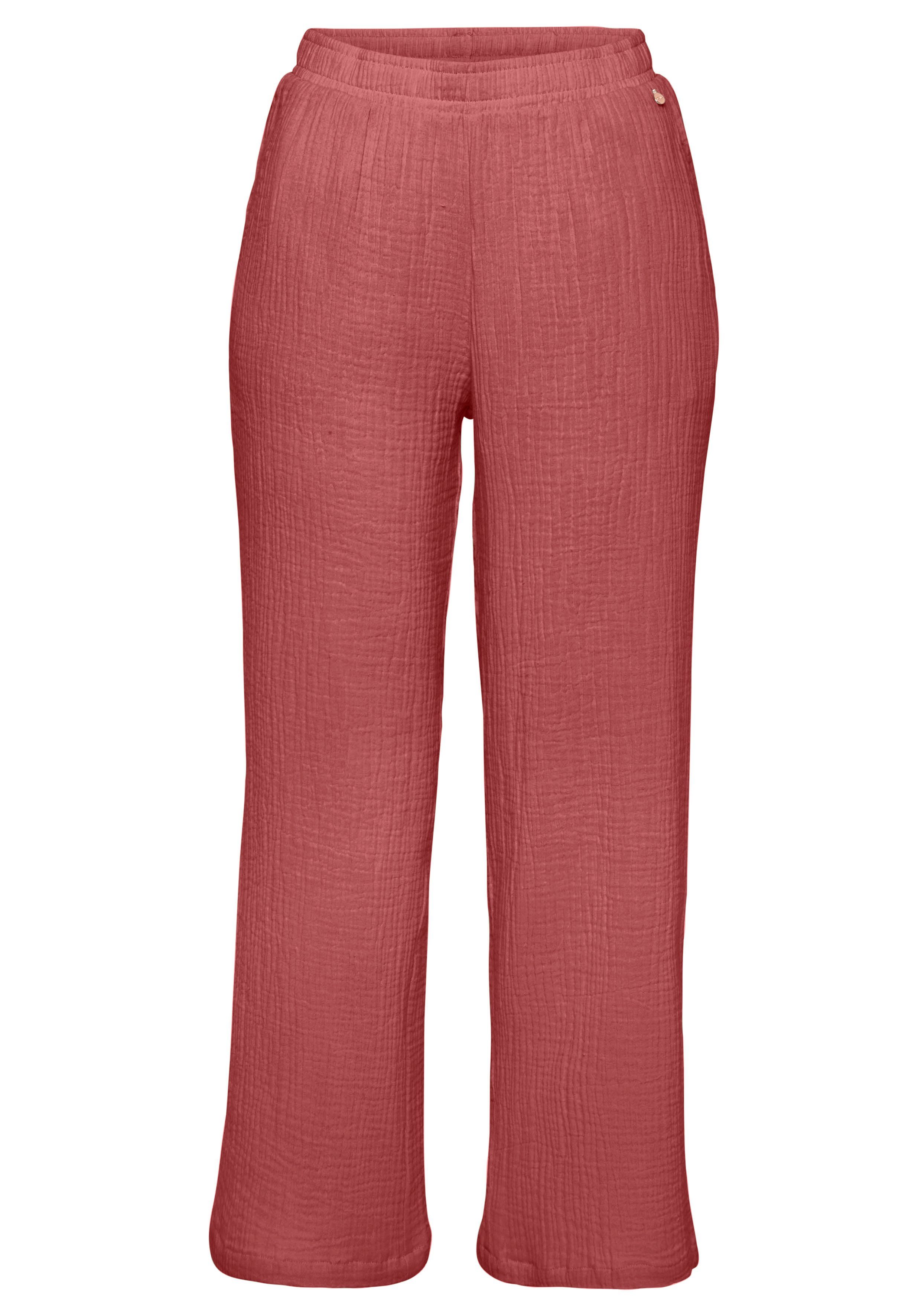 s.Oliver Culotte aus gewebtem Musselinstoff günstig online kaufen