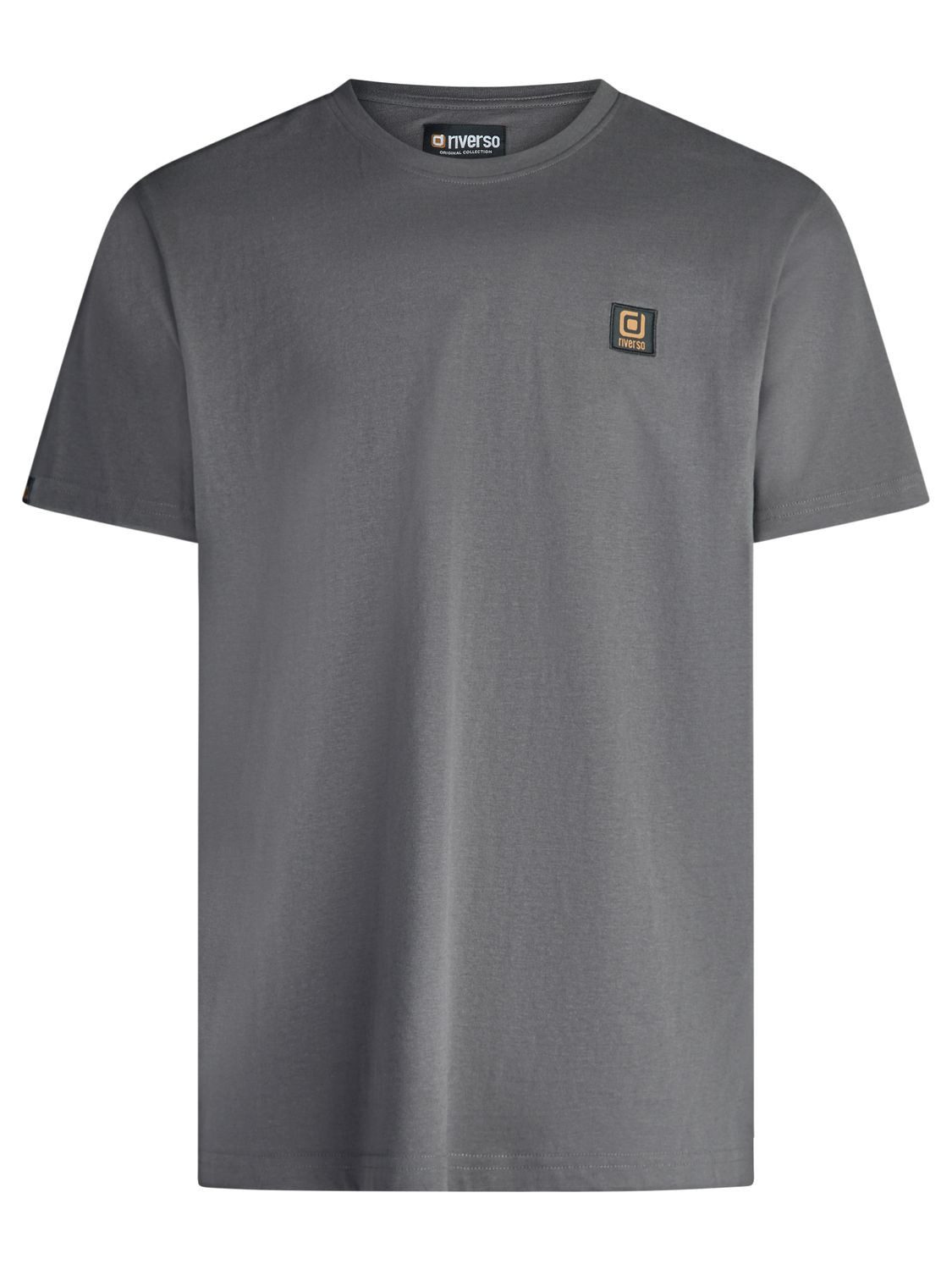 T-Shirt Herren Basic Shirt RIVGino 3er Set Regular Fit