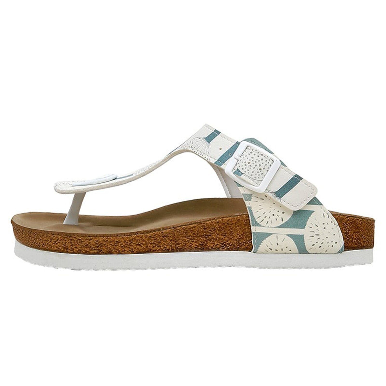 DOGO Lila Zehentrenner Dandelion Damen Sandalen Zehentrenner Handgefertigt günstig online kaufen