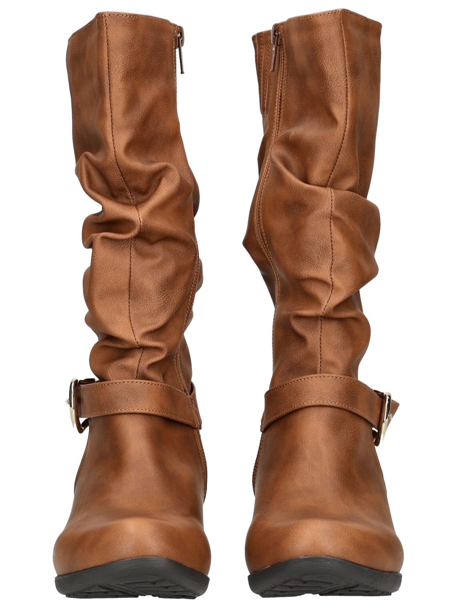 Andrea Conti Andrea Conti Stiefel Lederimitat Stiefel