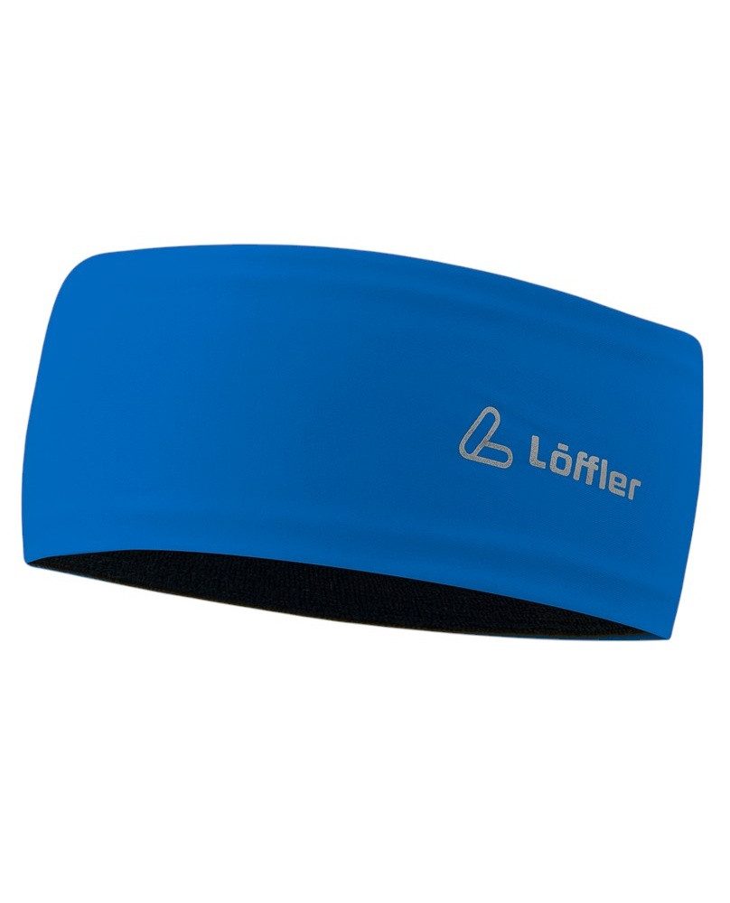 Löffler Stirnband Mono Headband (wärmeisolierend, hochelastisch) marineblau