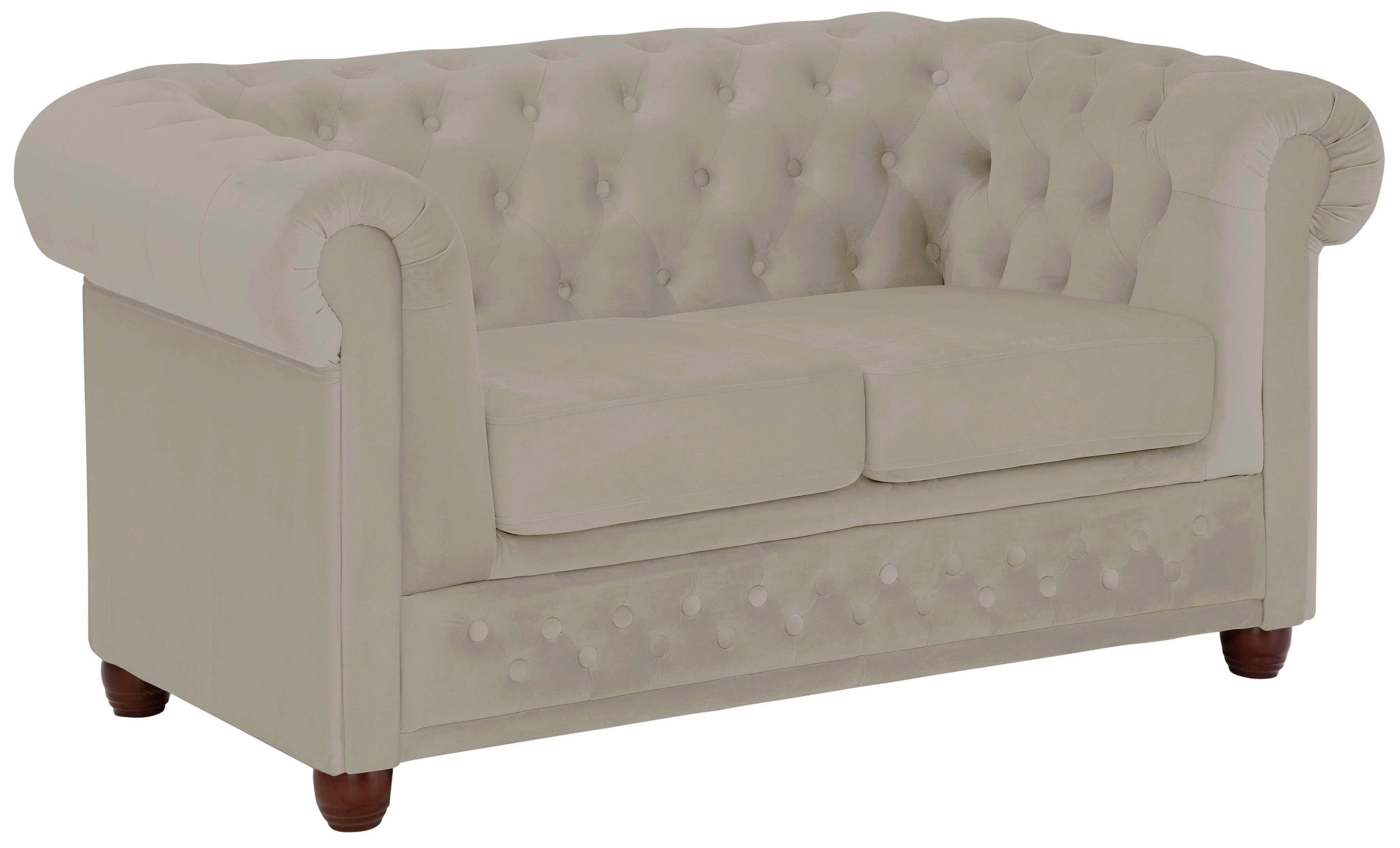 Home affaire Chesterfield-Sofa "New Castle" mit hochwertiger Knopfheftung i günstig online kaufen