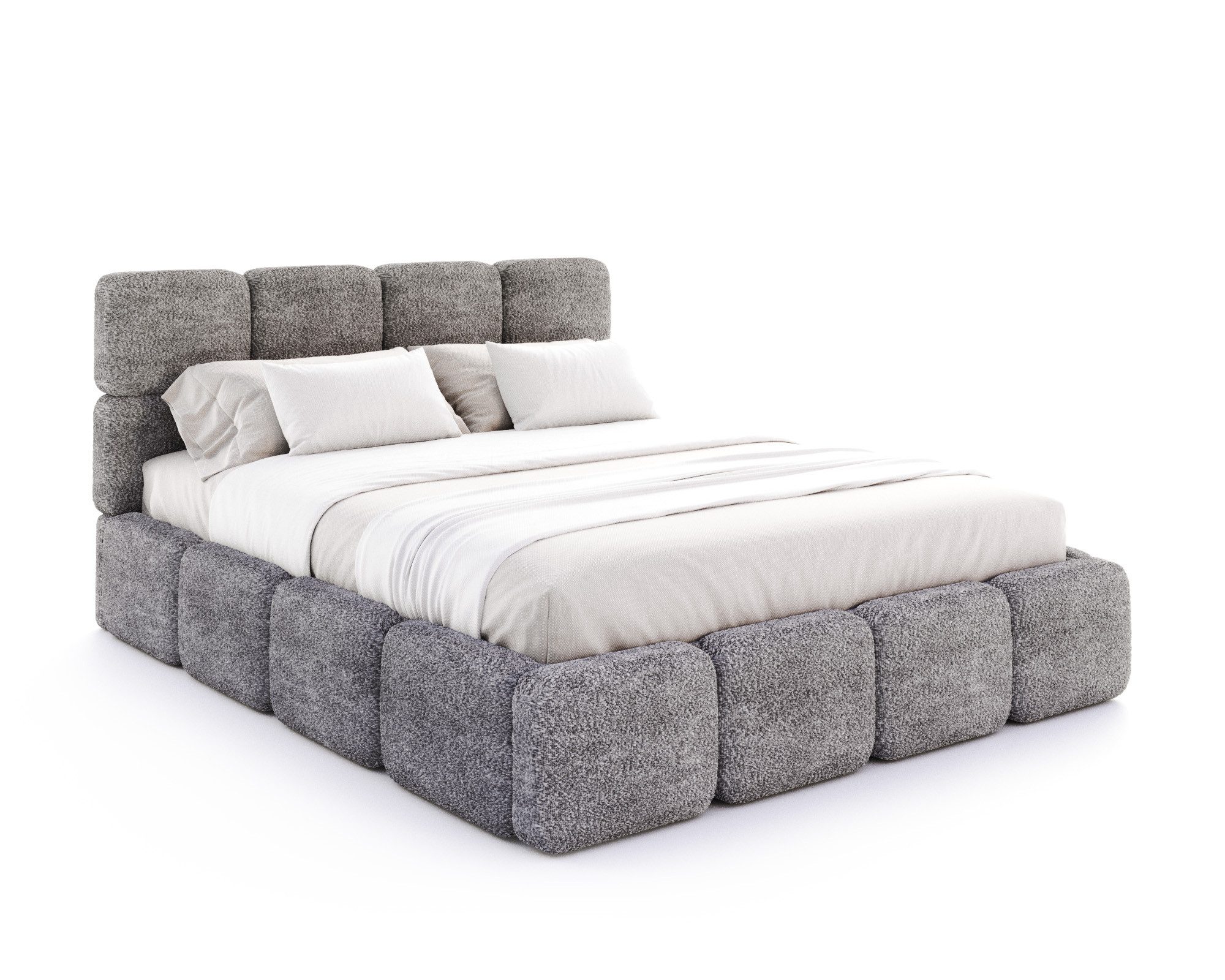 FDM Polsterbett CLOUDY Bettgestell Bett 140x200, günstig online kaufen