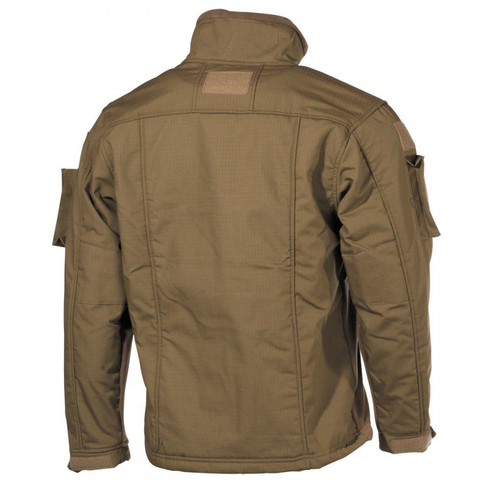 MFHHighDefence Fleecejacke Fleece-Jacke, Combat, coyote tan - L günstig online kaufen